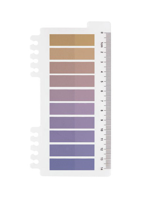 Sticky booktabs champagne plum