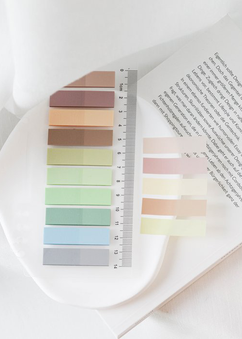 Sticky booktabs meadow mist
