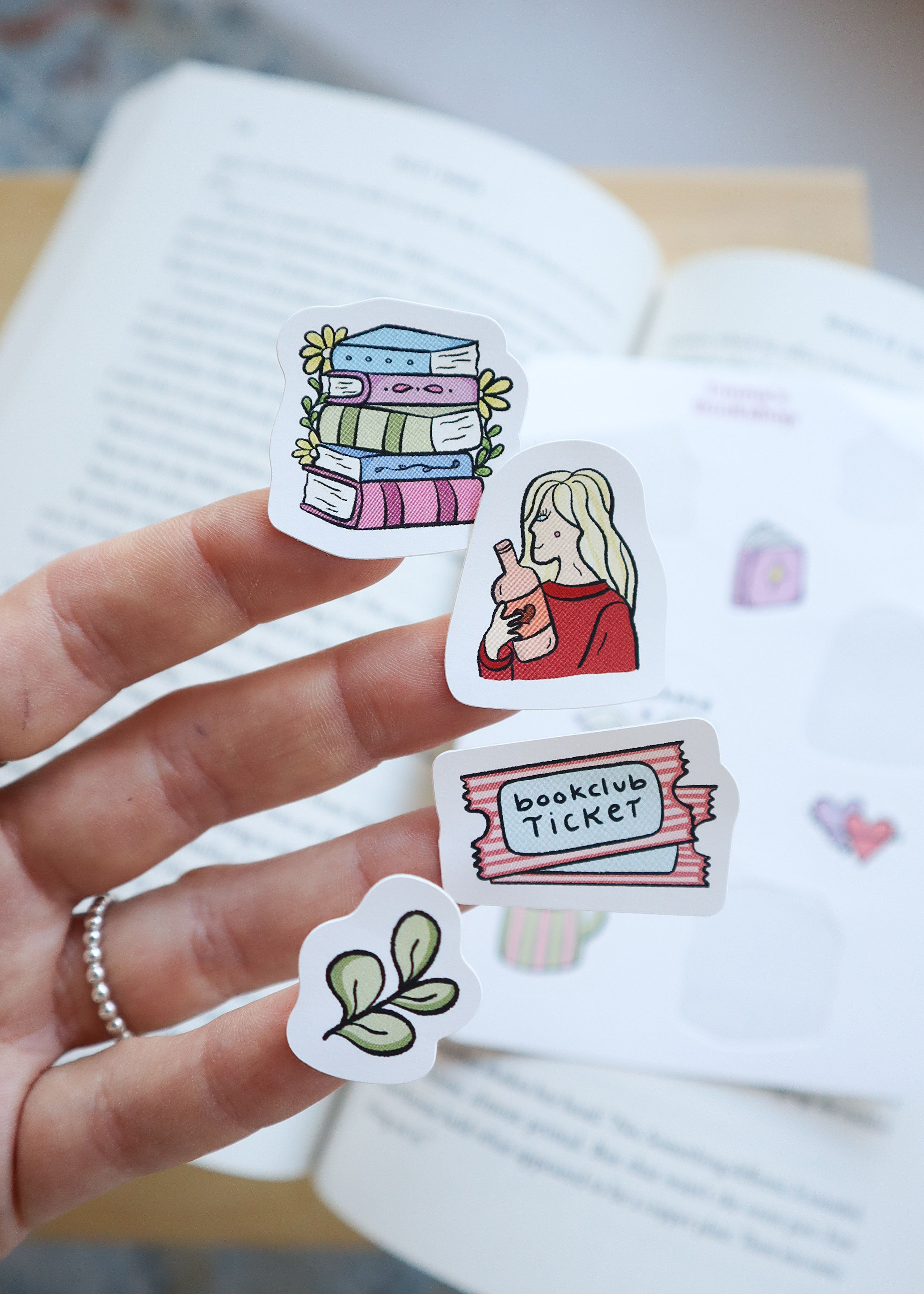 Stickers 'my weekend is booked'