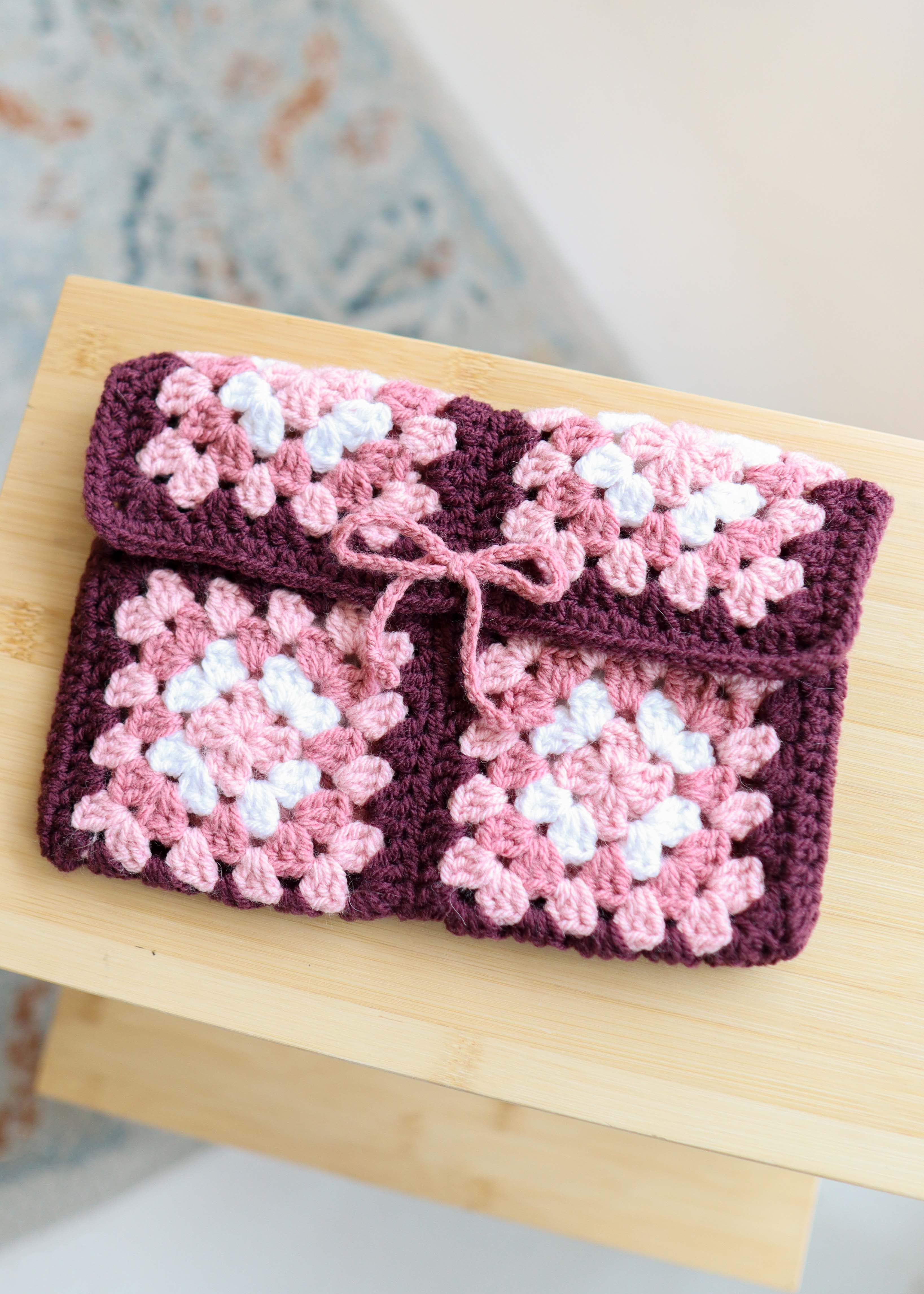 Booksleeve 'pink bow'