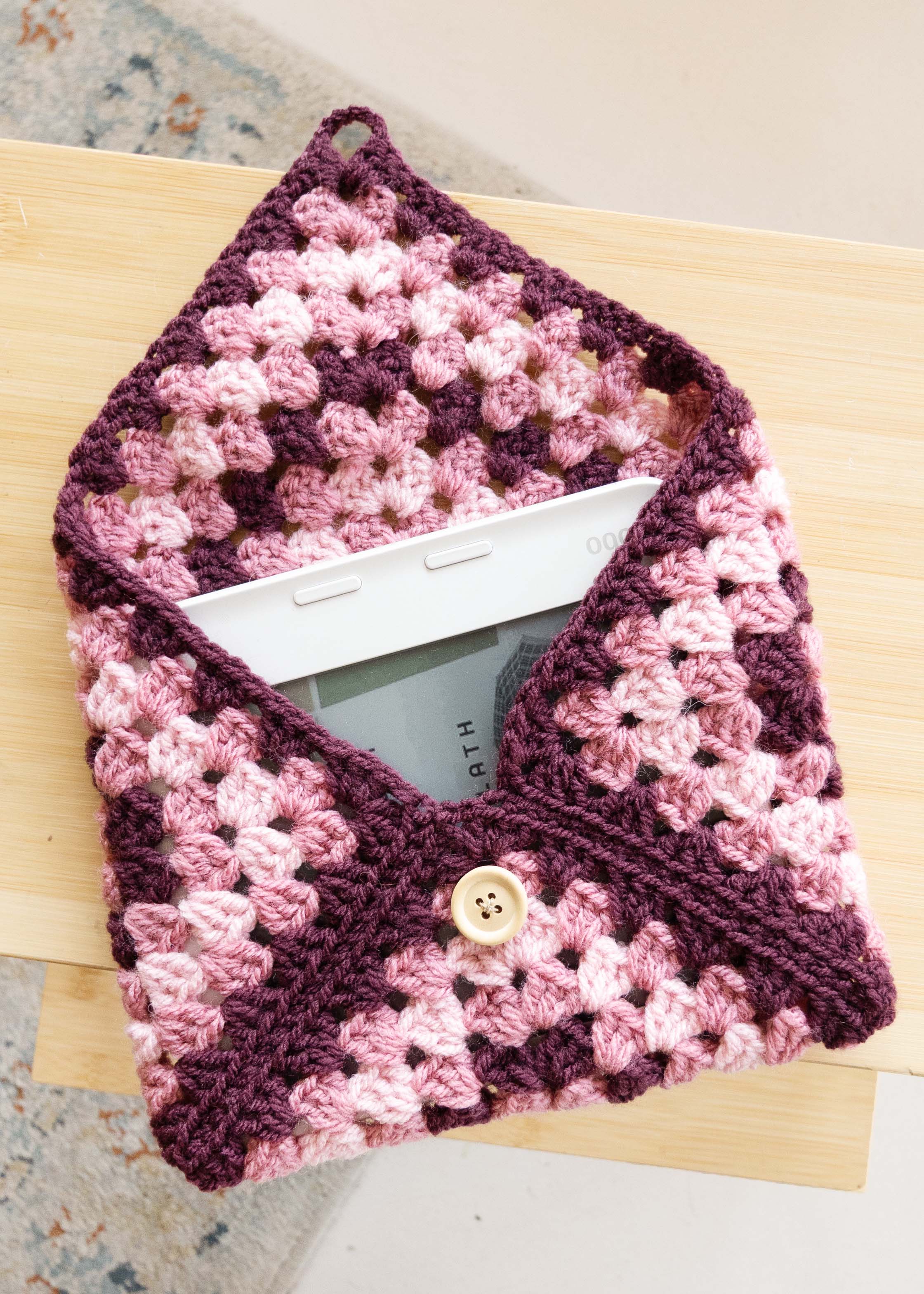 E-reader sleeve 'pink'