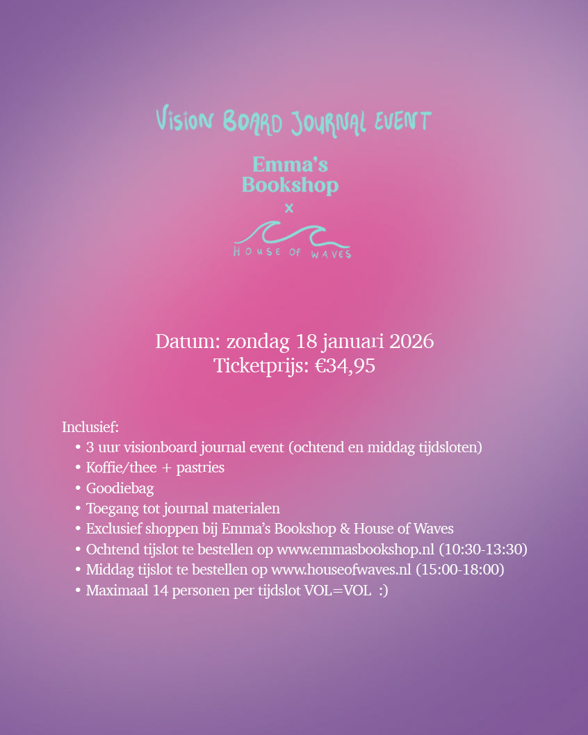 Visionboard journal event x House of Waves