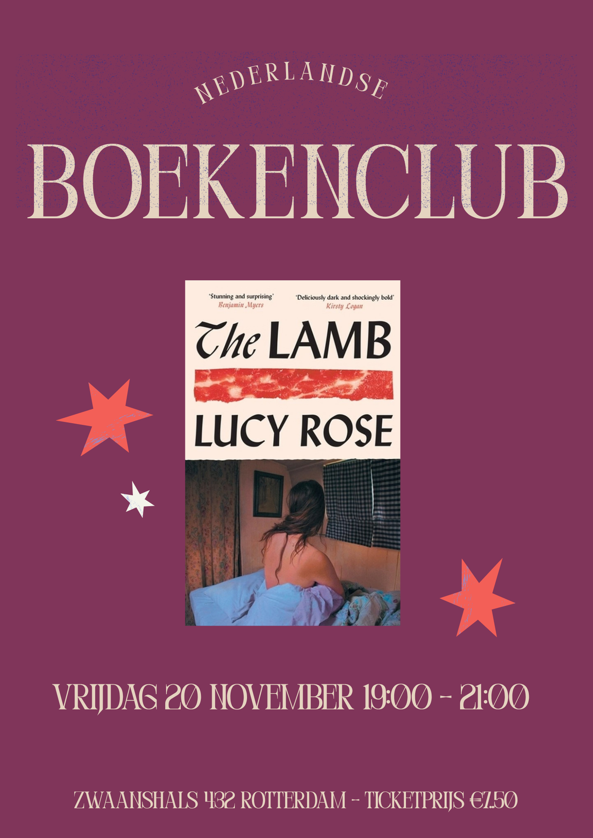 Boekenclub Ticket • november 2026
