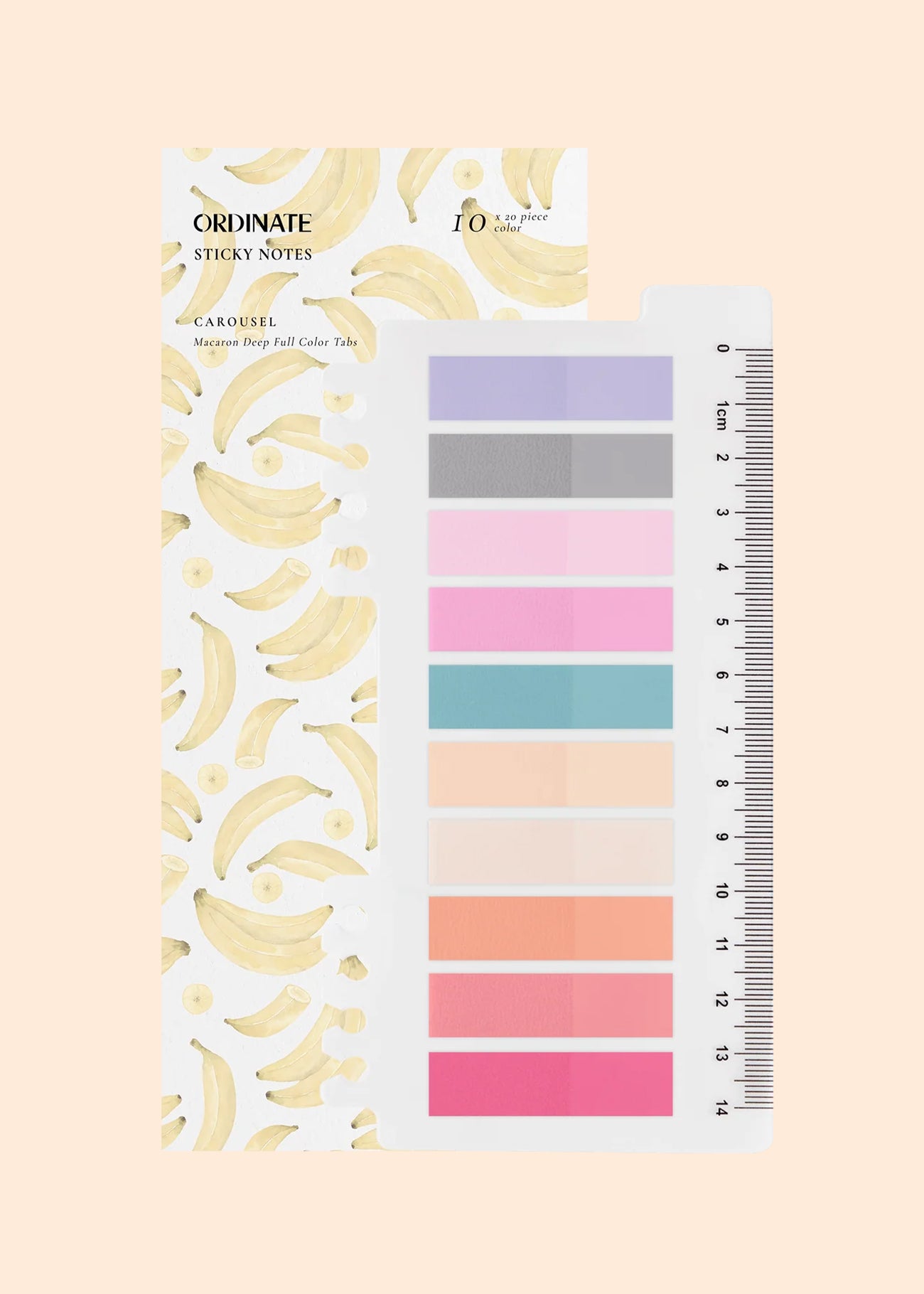 Sticky booktabs carousel