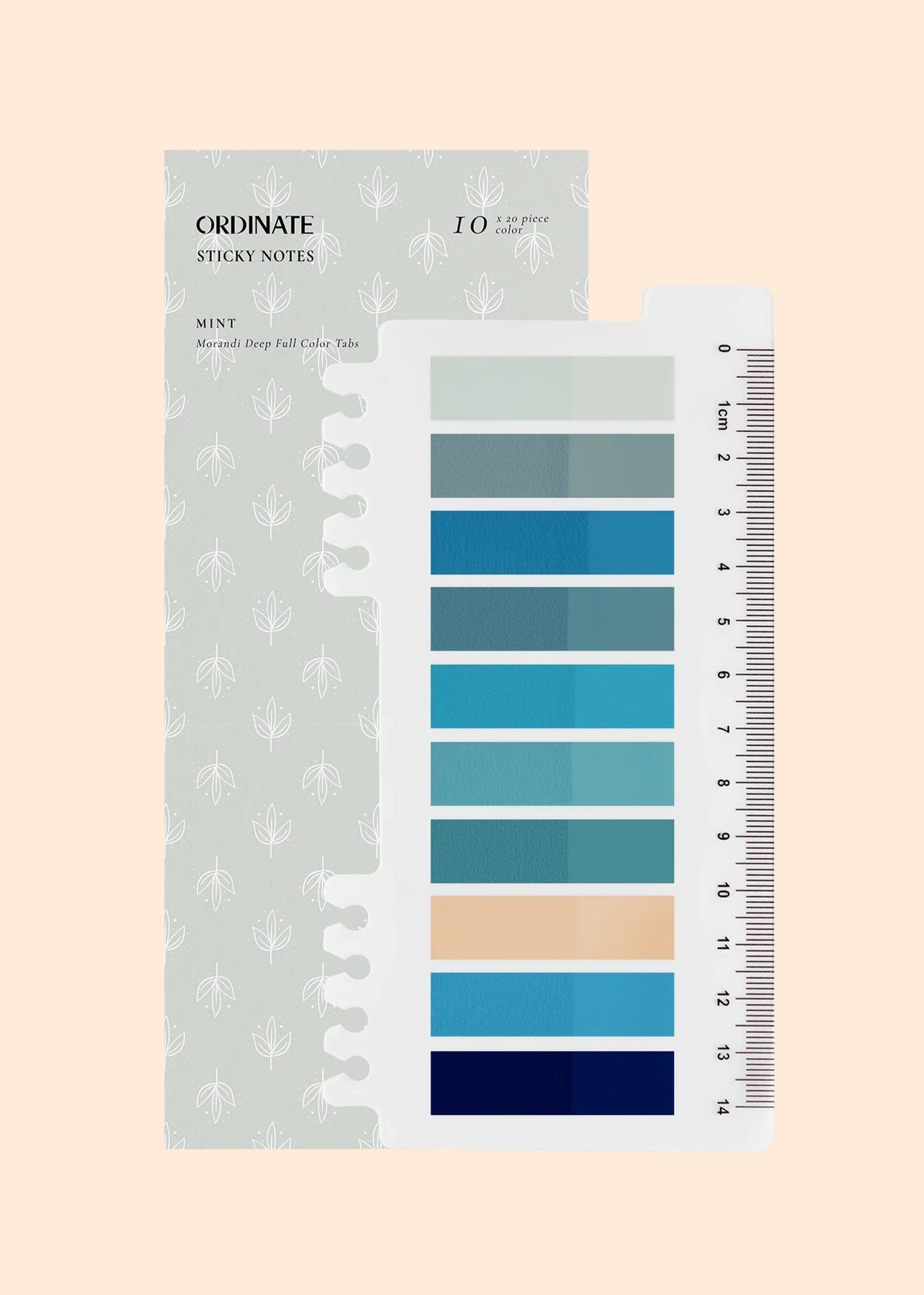 Sticky booktabs mint