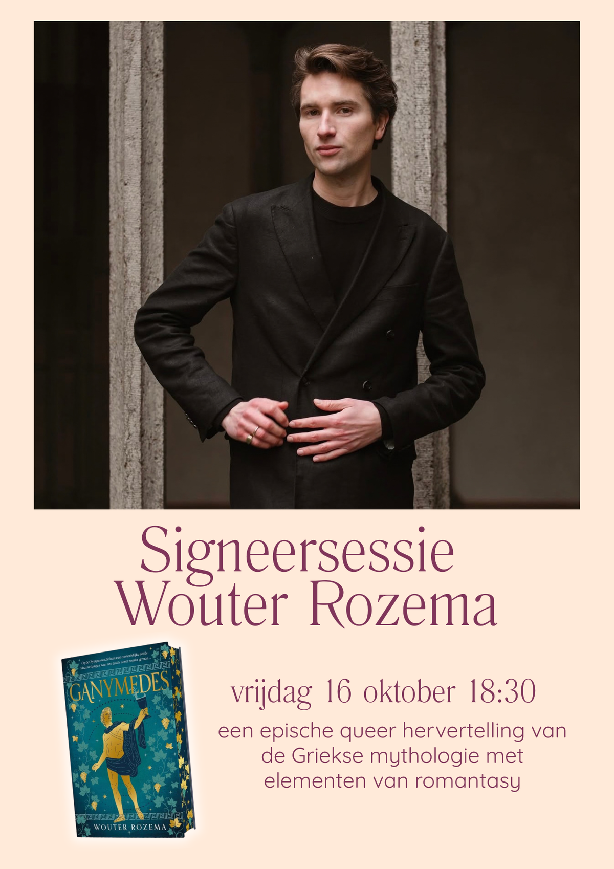 Signeersessie Wouter Rozema - Ganymedes