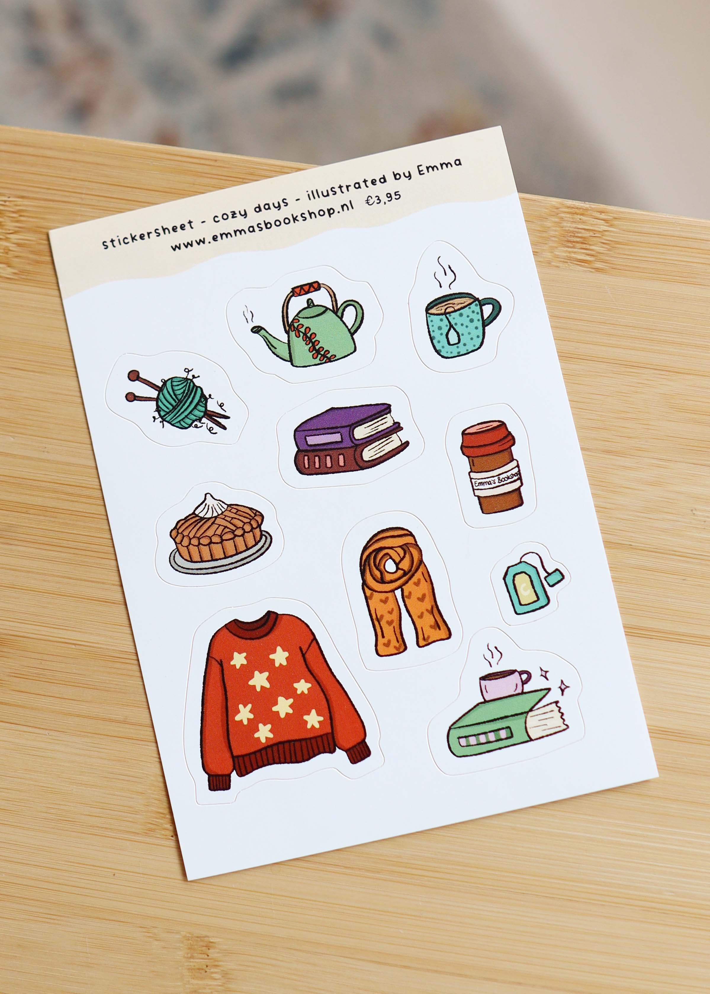 Stickers 'cozy days'