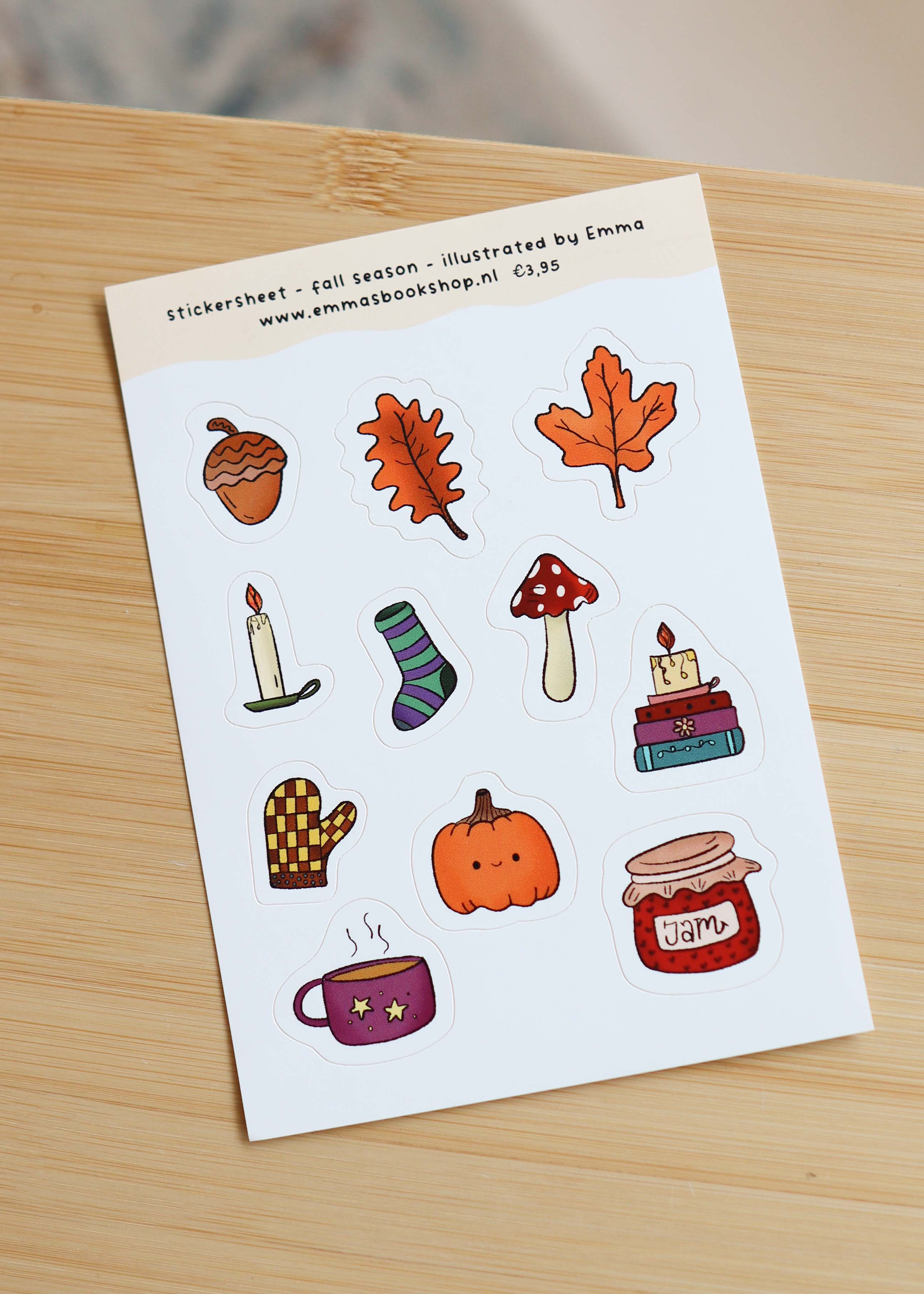 Stickers 'fall season'
