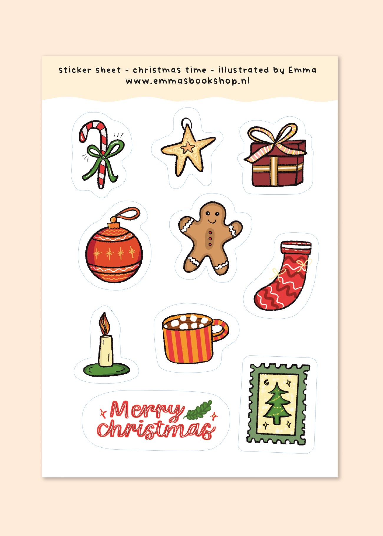 Stickers 'christmas time'