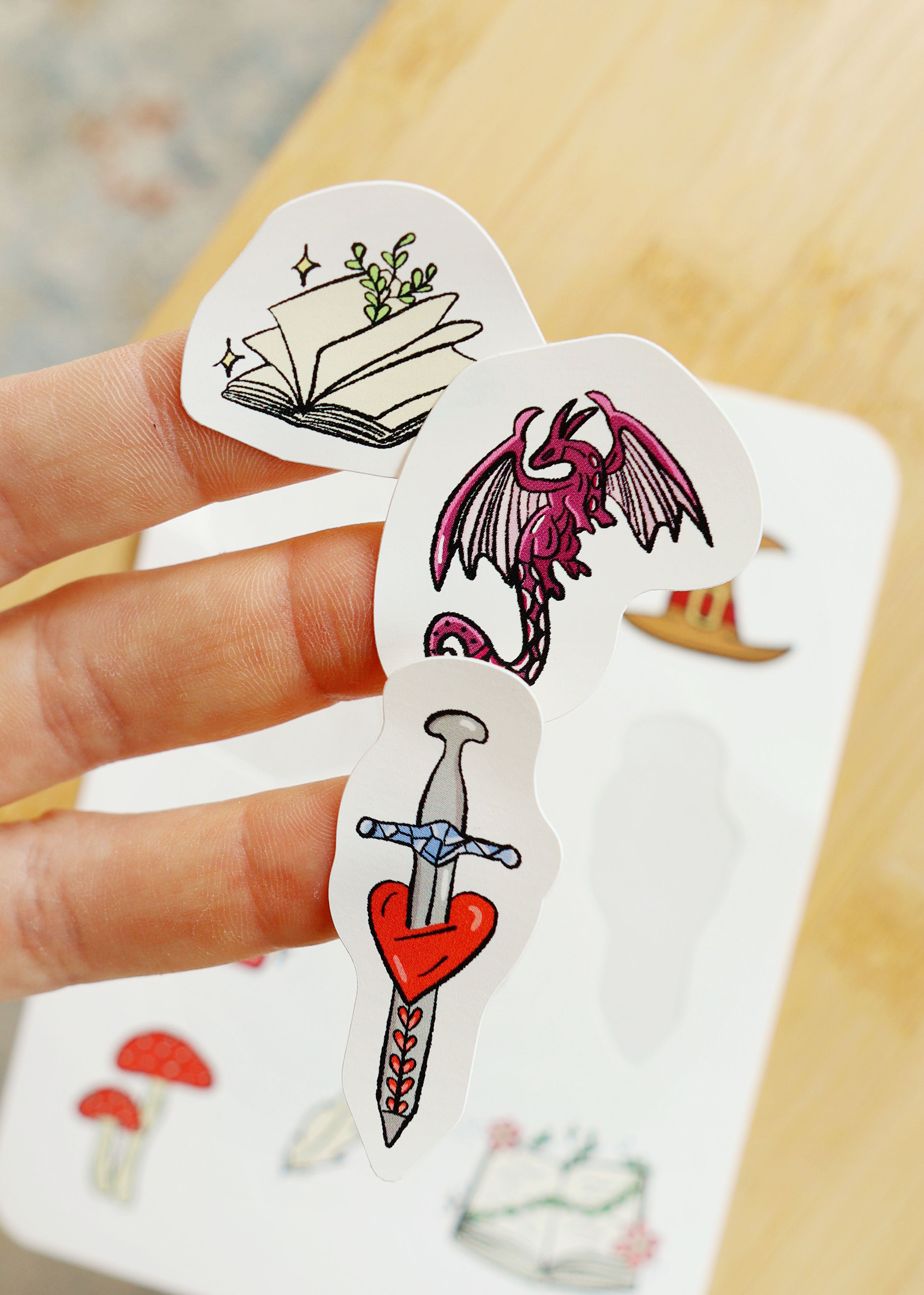 Stickers 'fantasy lover'