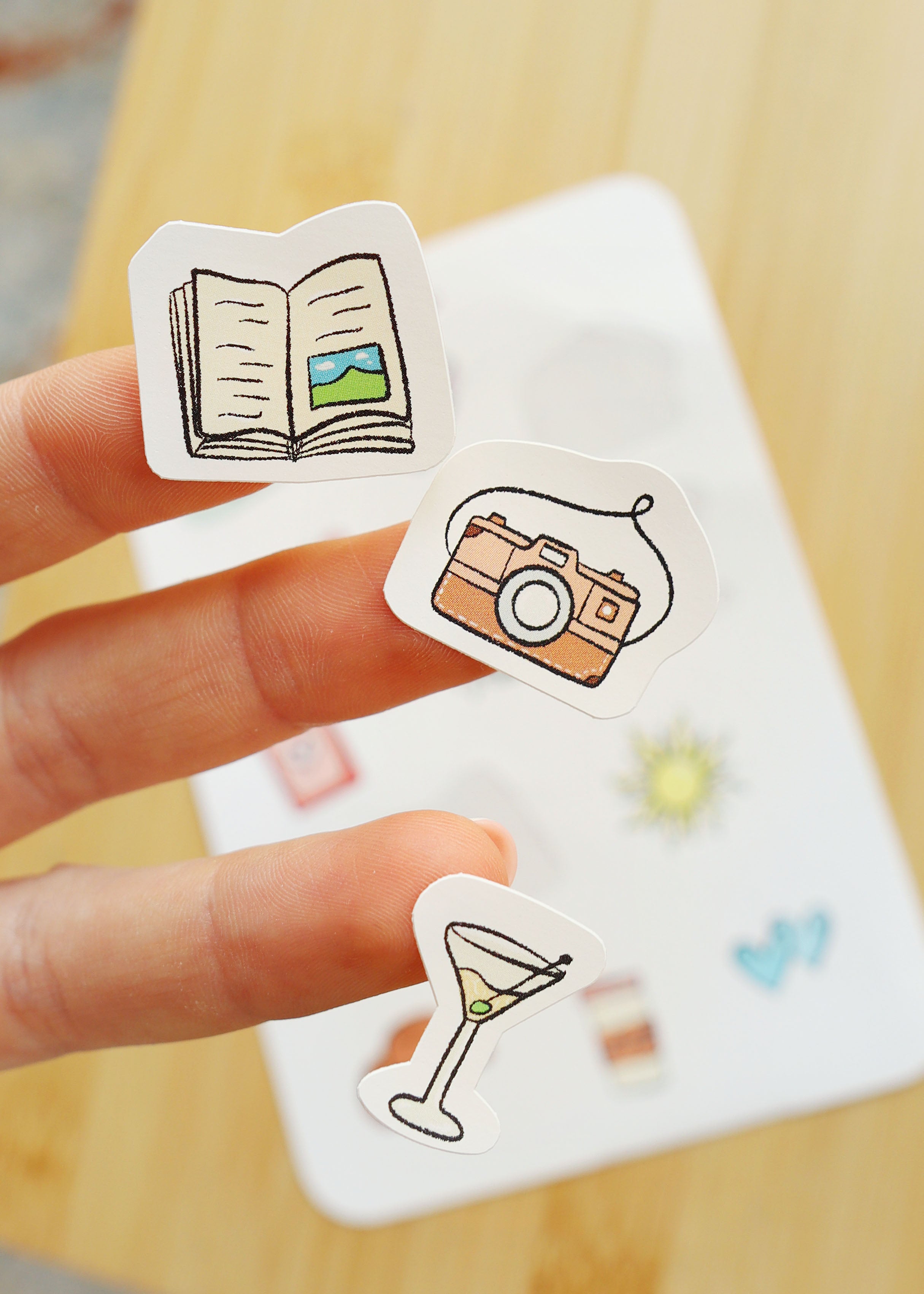 Stickers 'sunny days'