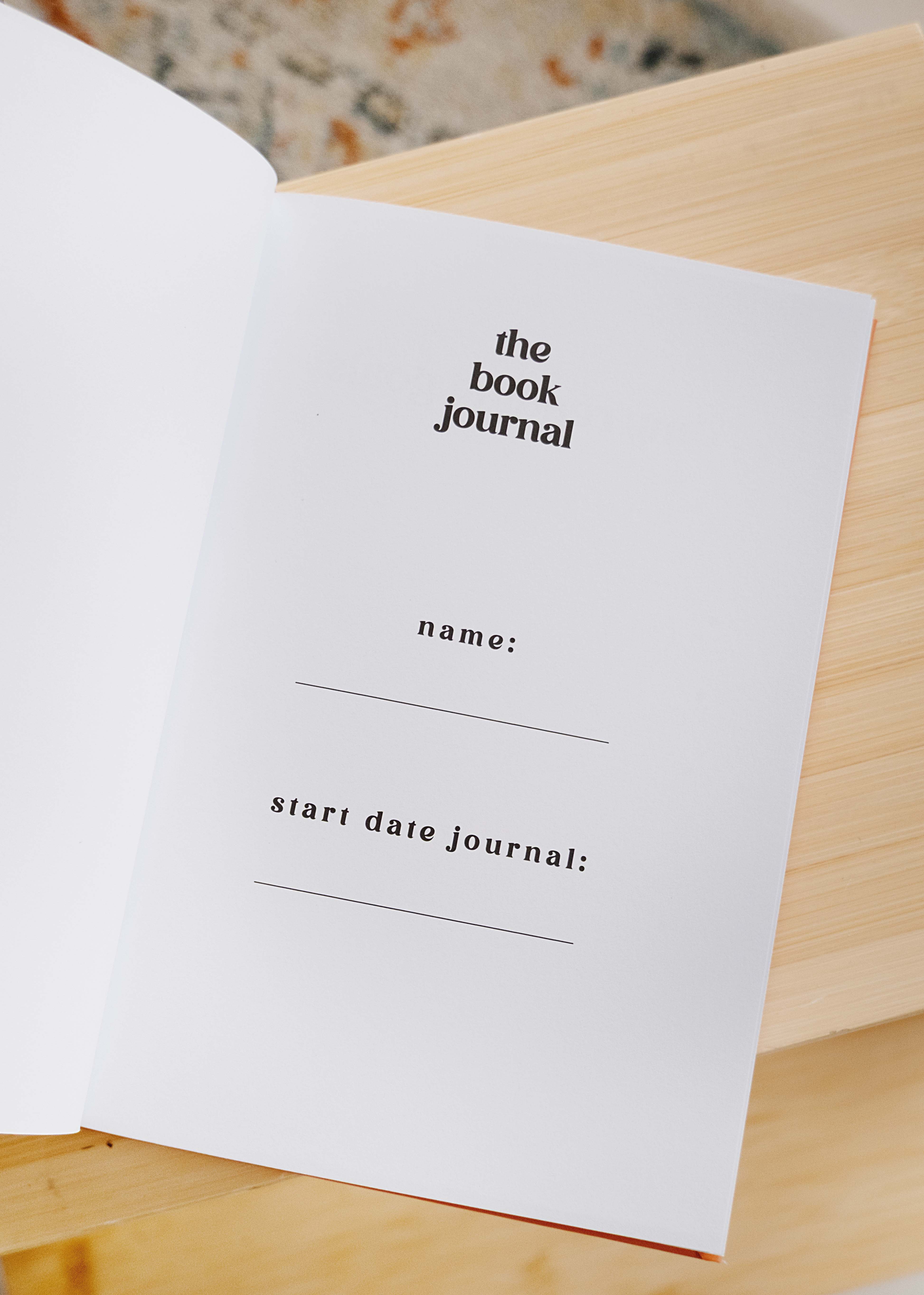 'The Book Journal' invulboekje green