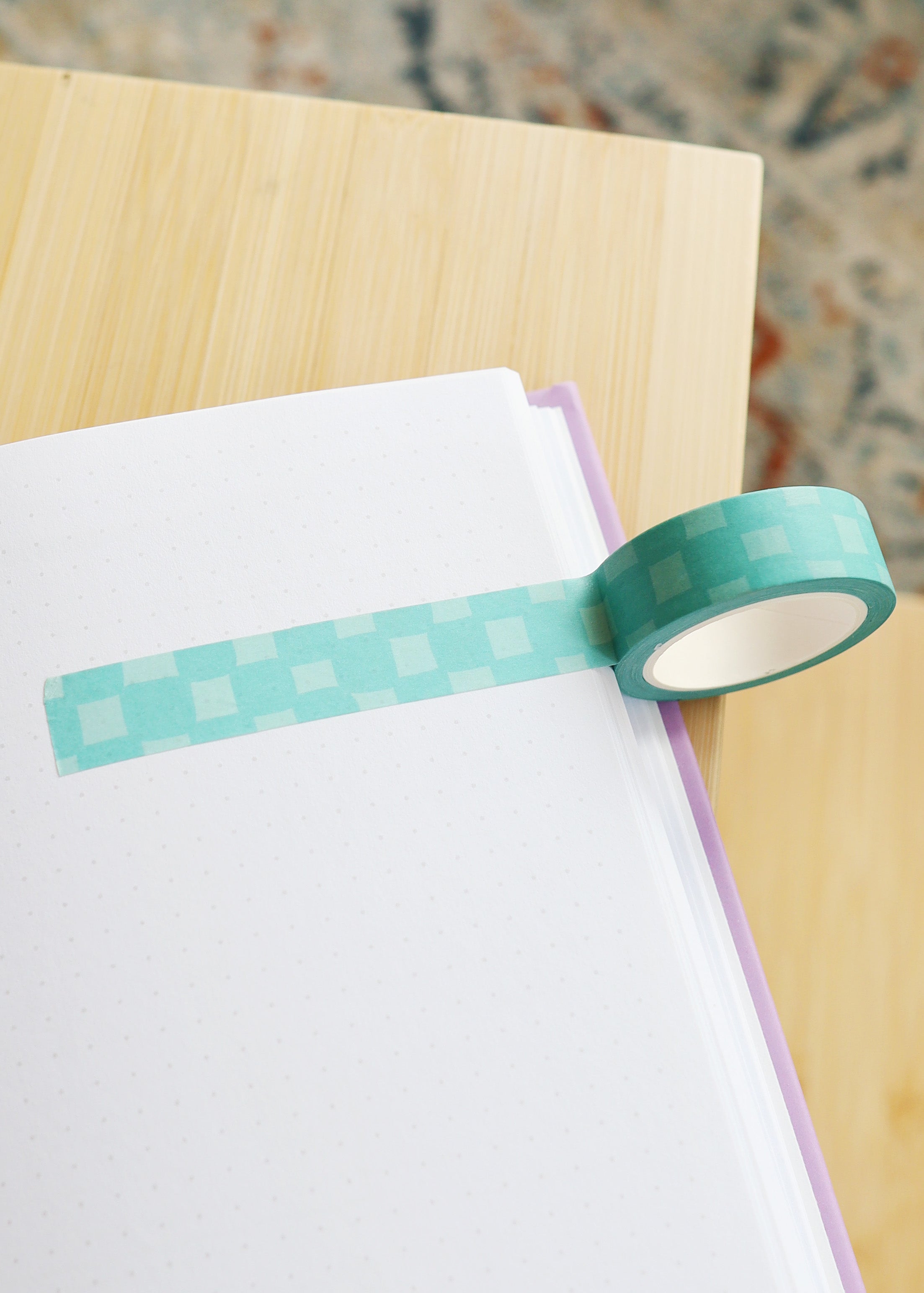 Washitape 'blue checkered'