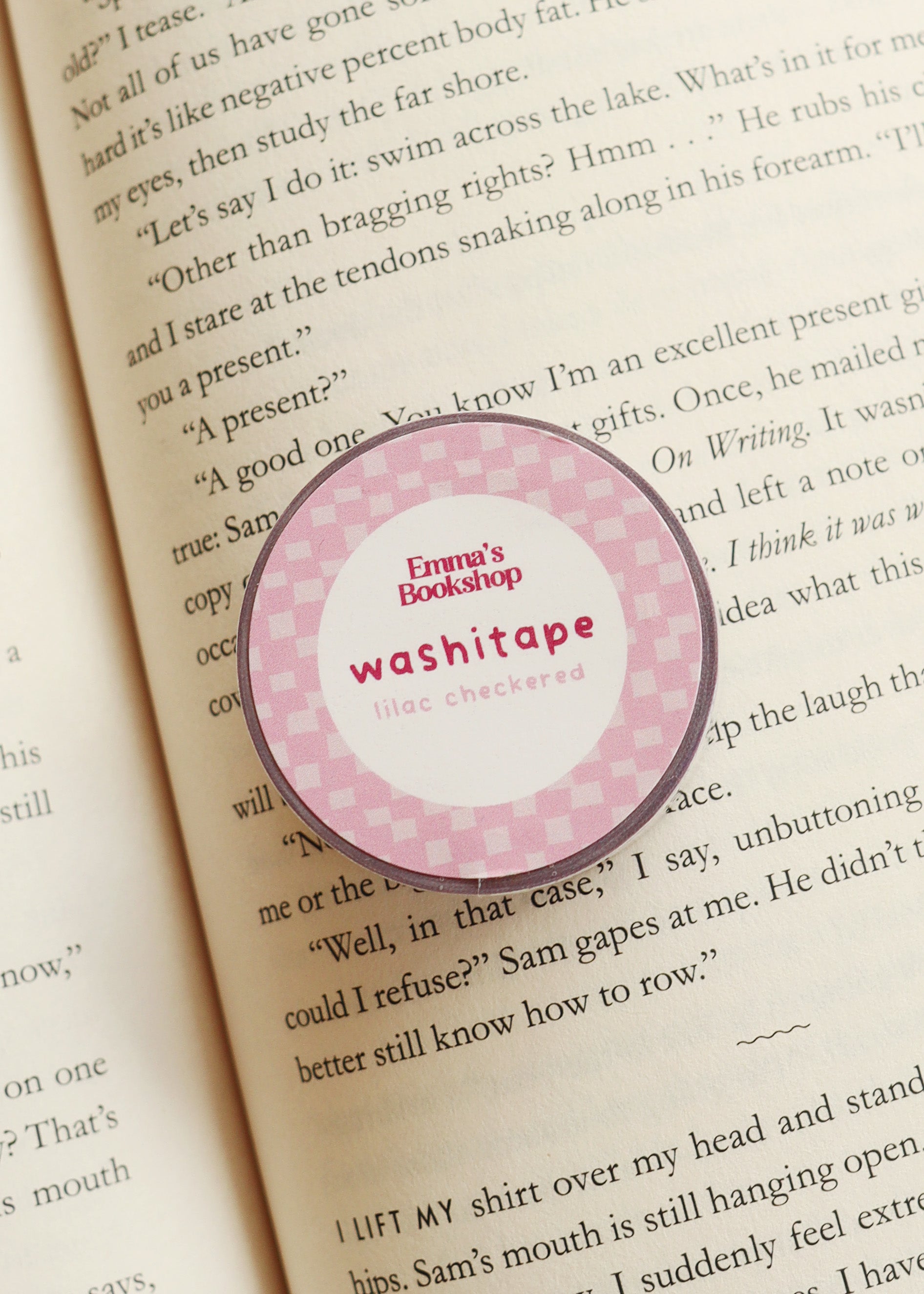 Washitape 'lilac checkered'