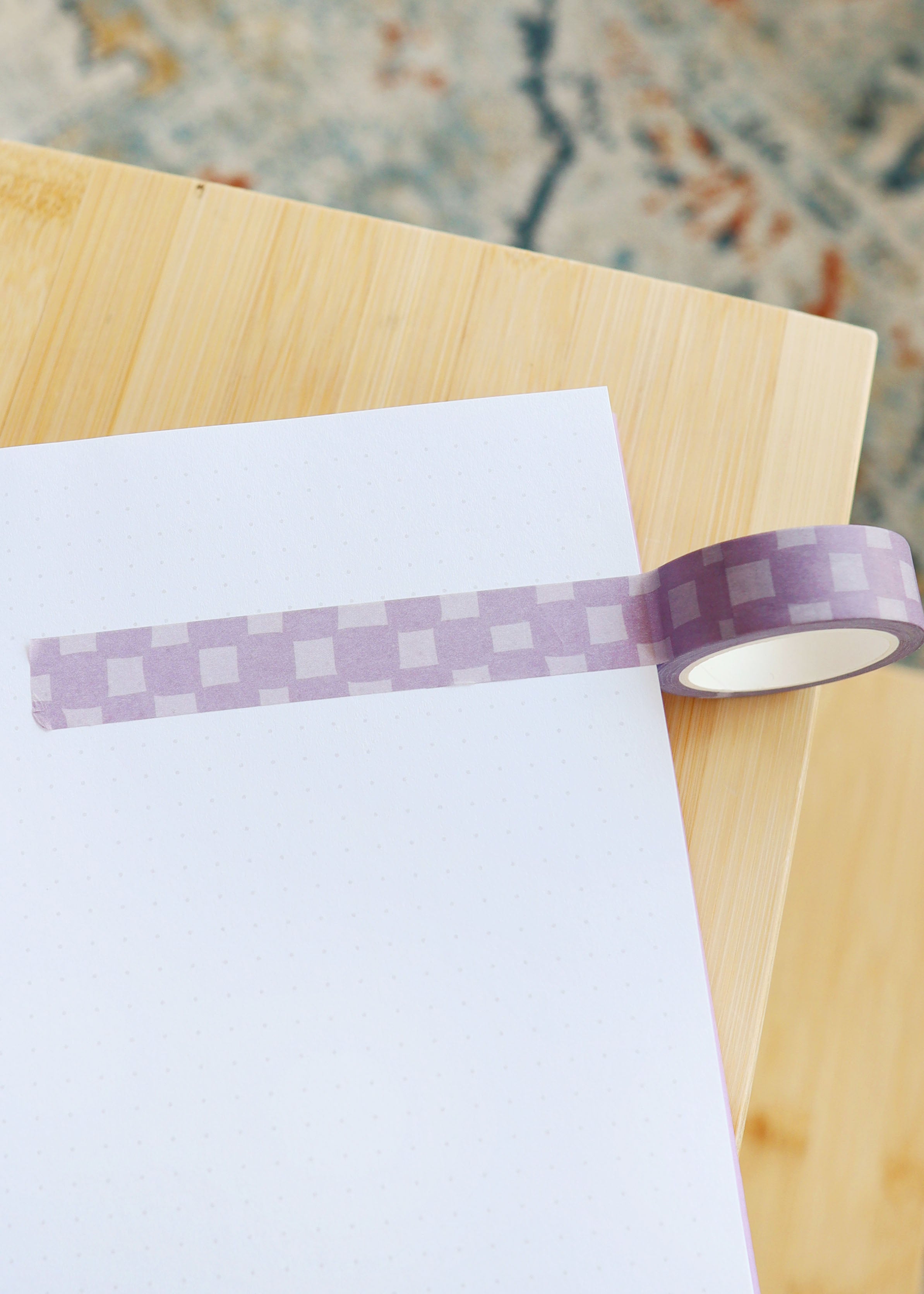 Washitape 'lilac checkered'