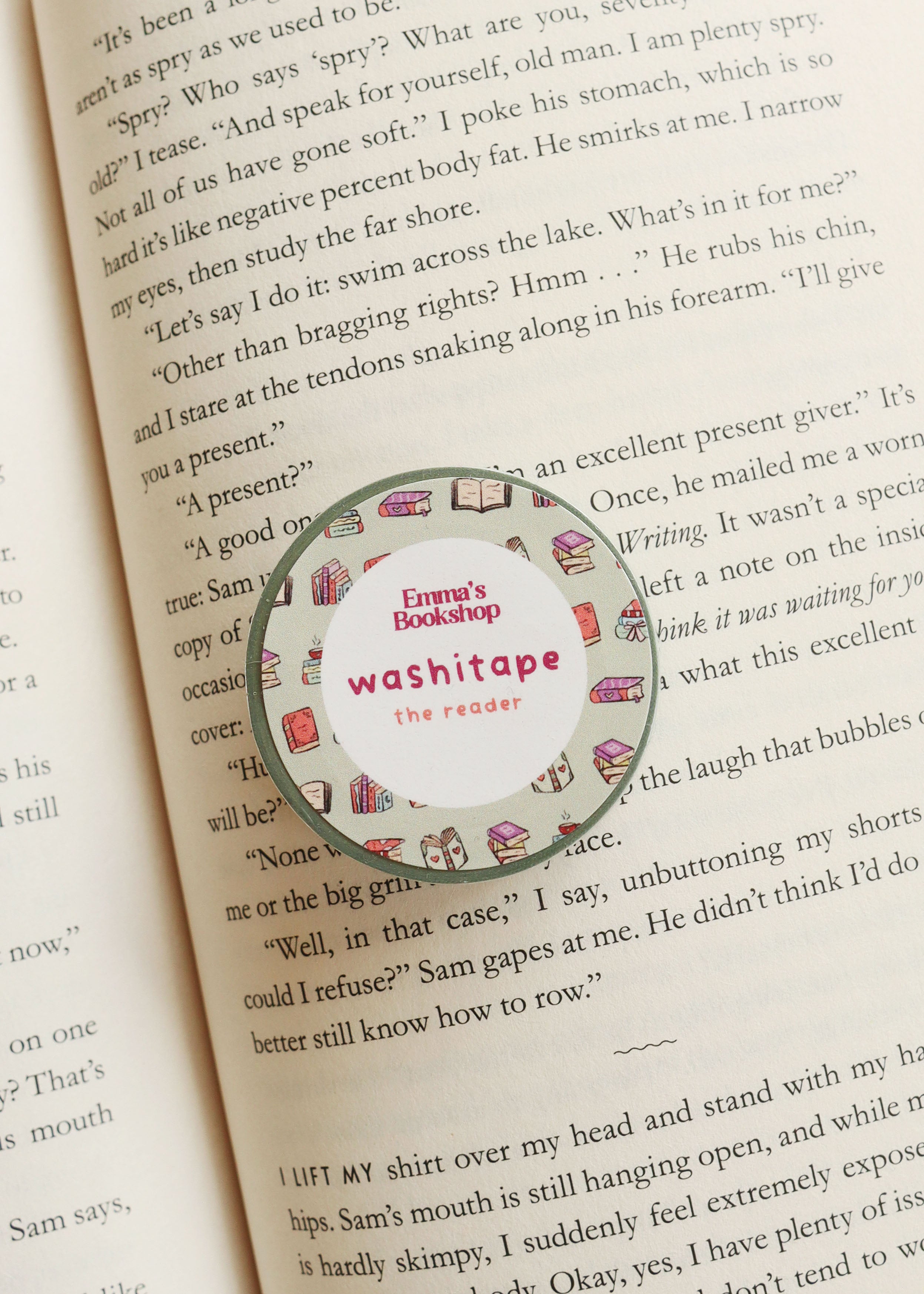 Washitape 'the reader'