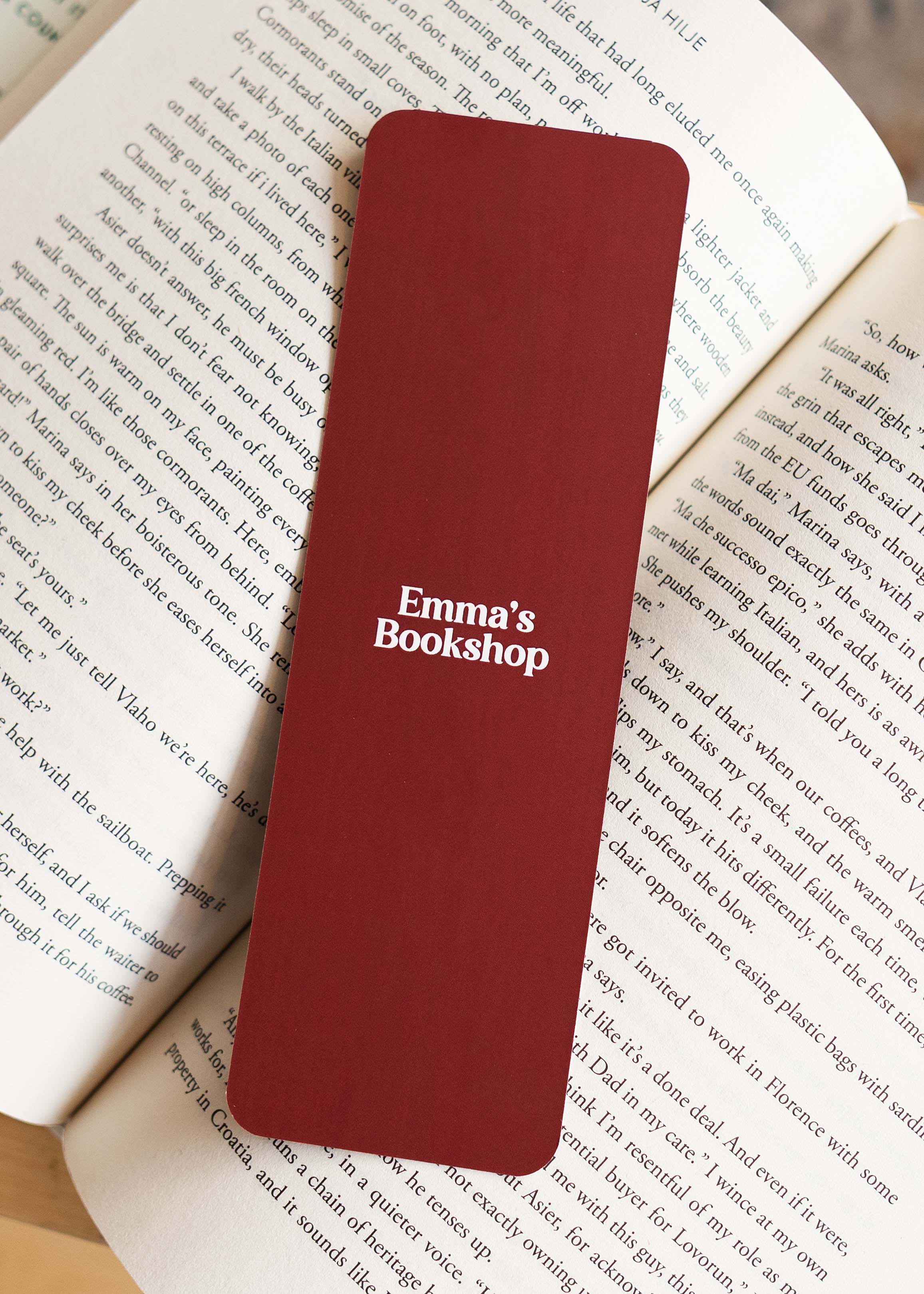 Boekenlegger 'all I want for christmas is books'