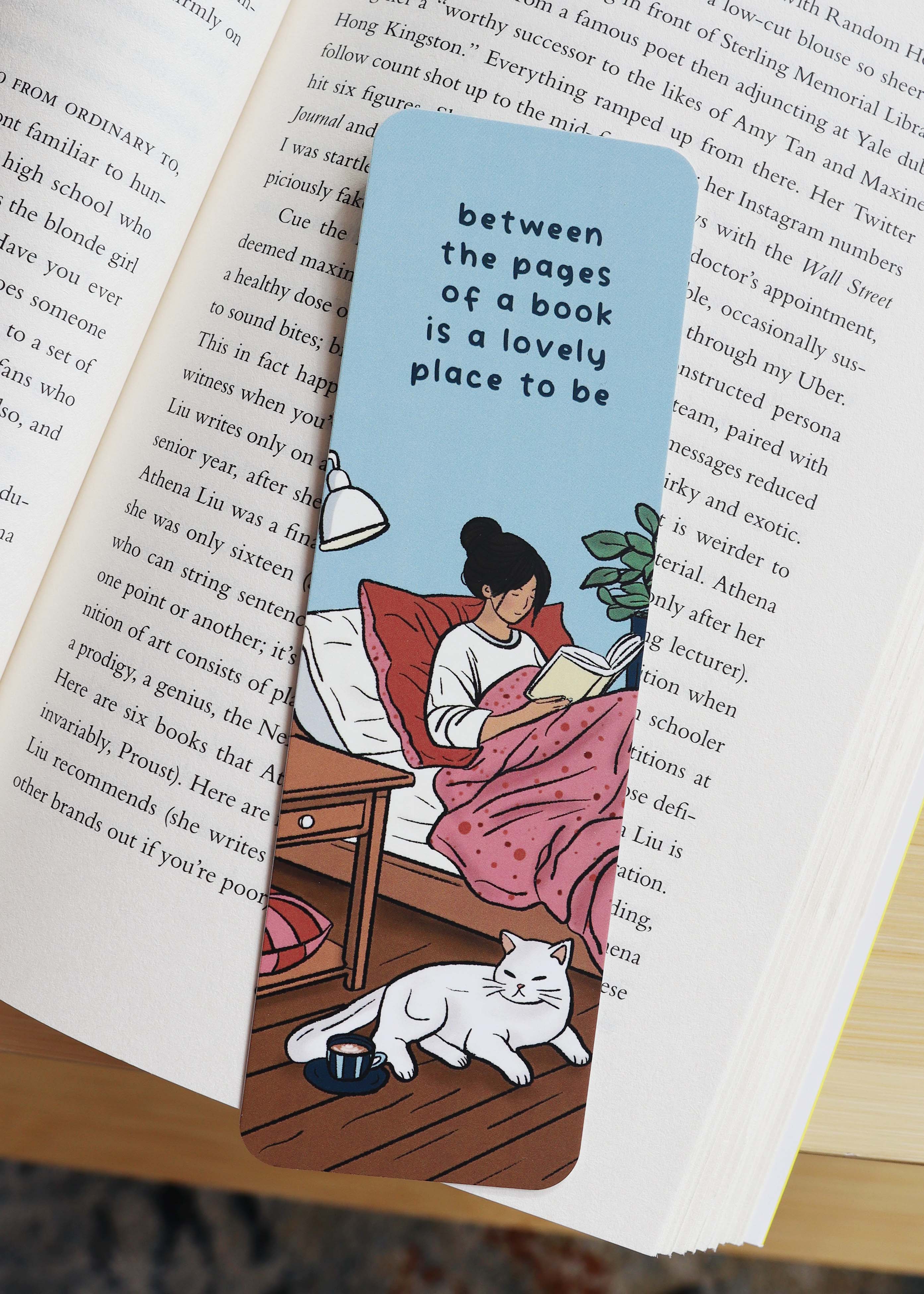 Boekenlegger 'between the pages'