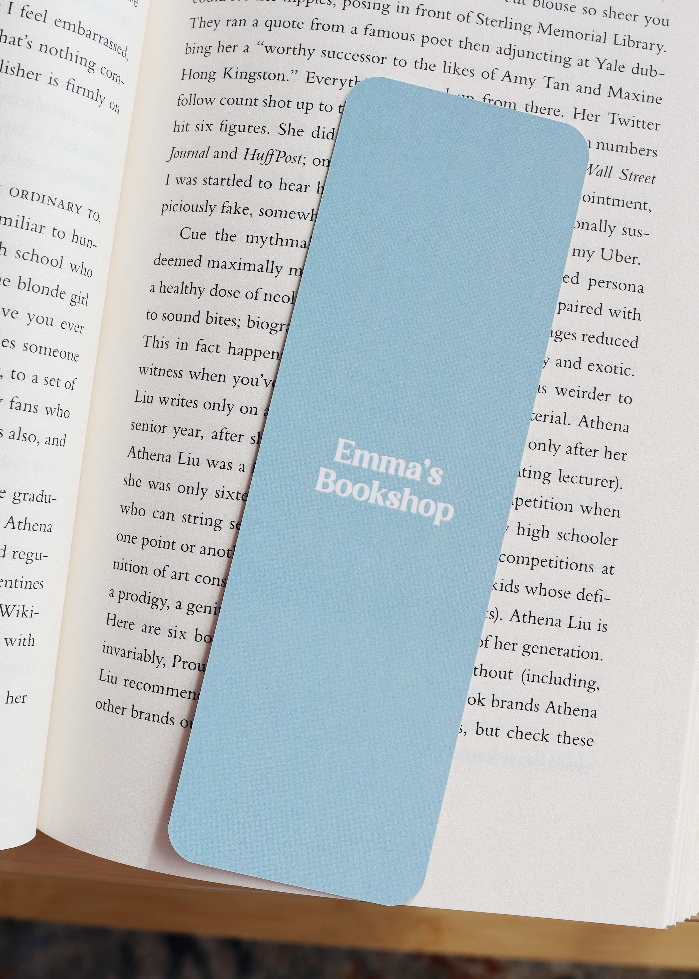 Boekenlegger 'between the pages'