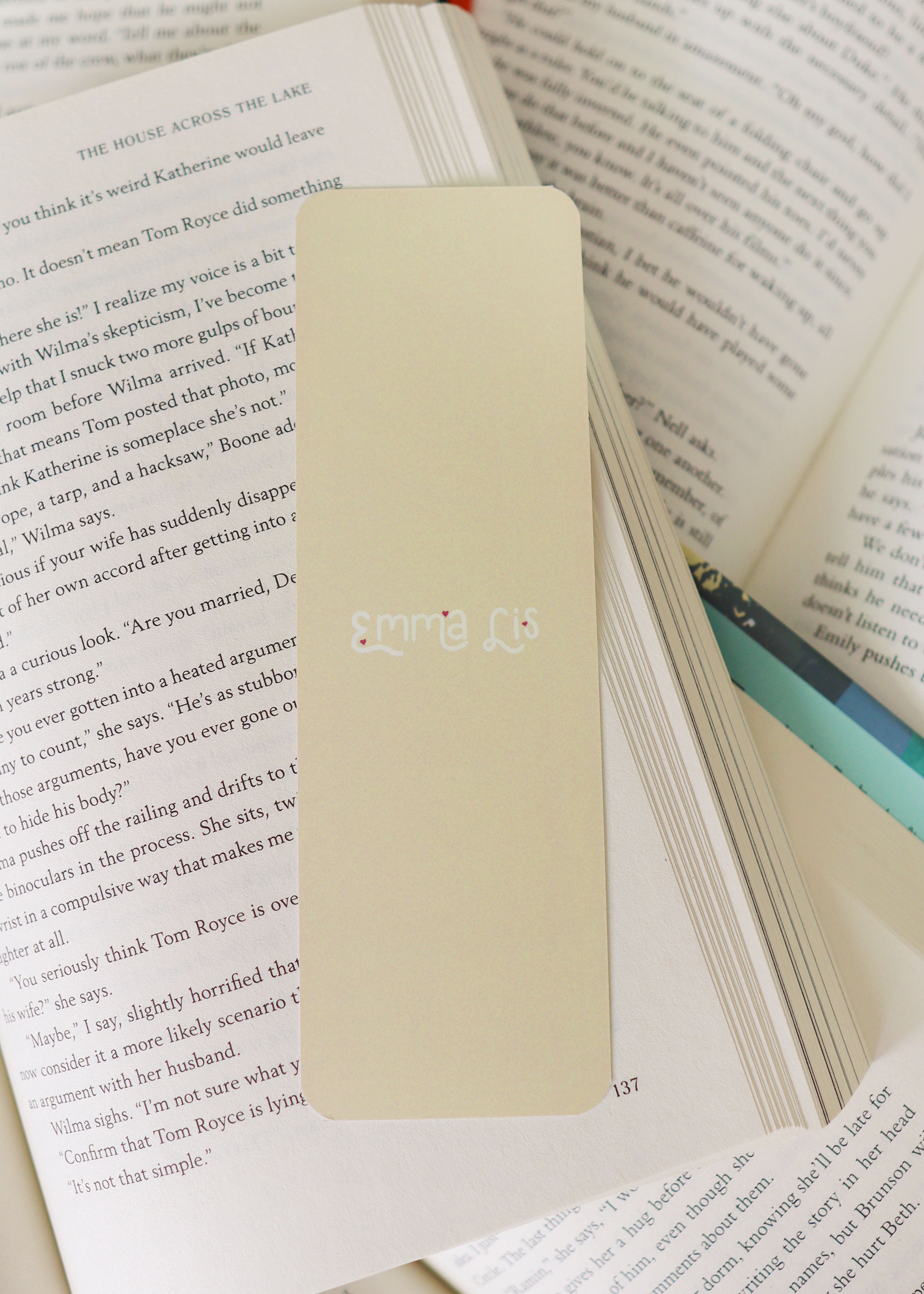 Boekenlegger 'forever in my bookish era'