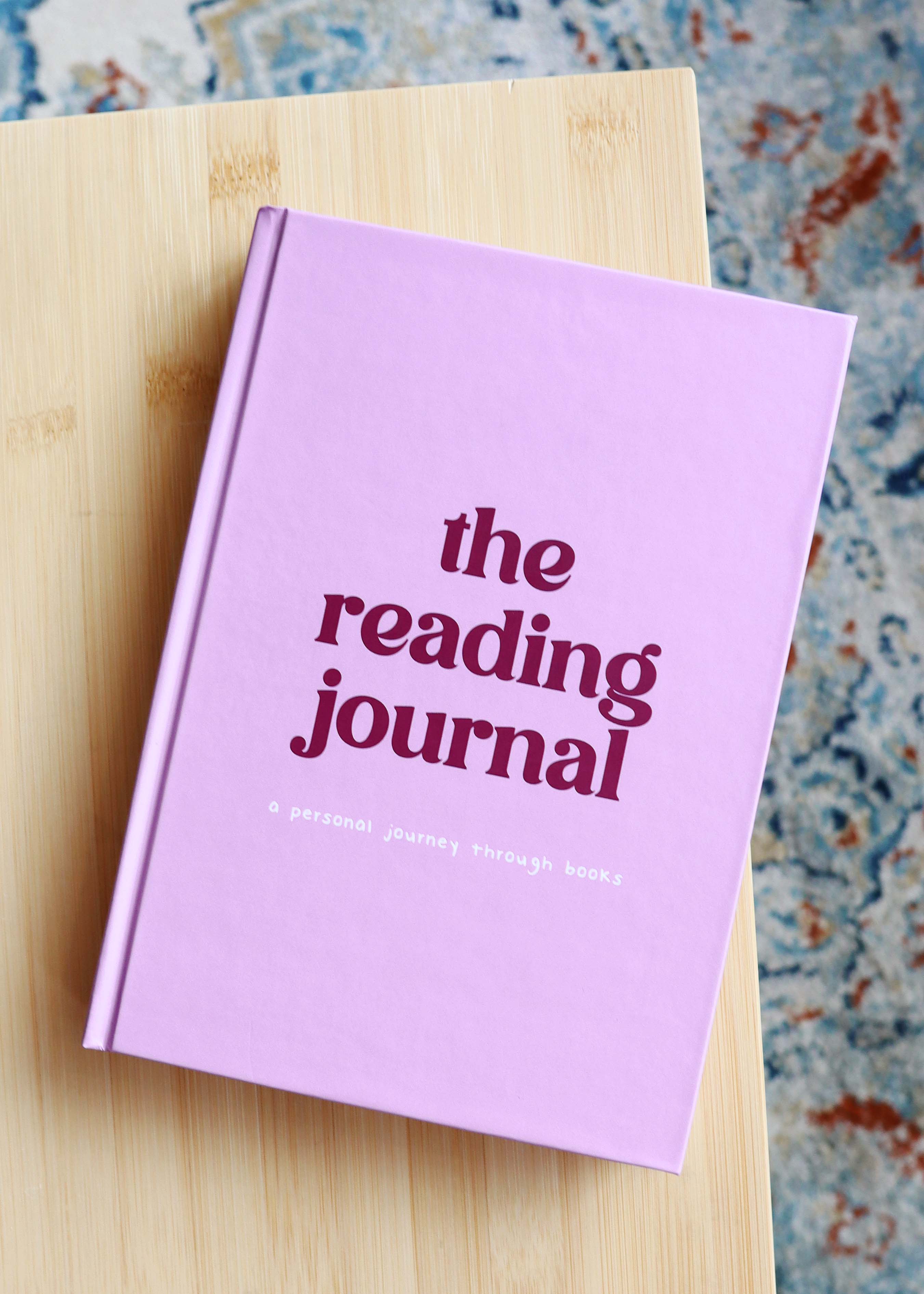 'The Reading Journal' invulboekje lila
