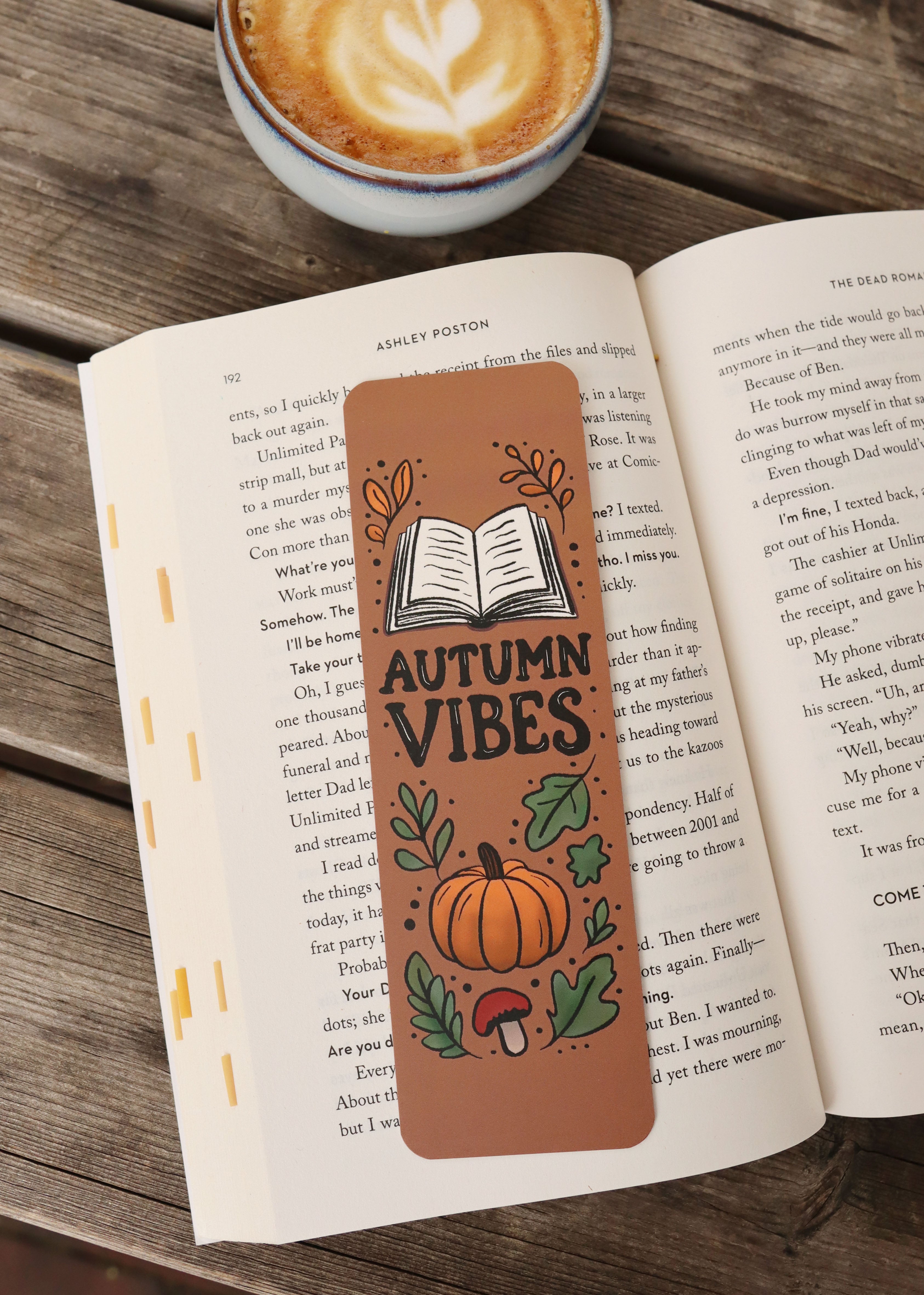 Boekenlegger 'autumn vibes'