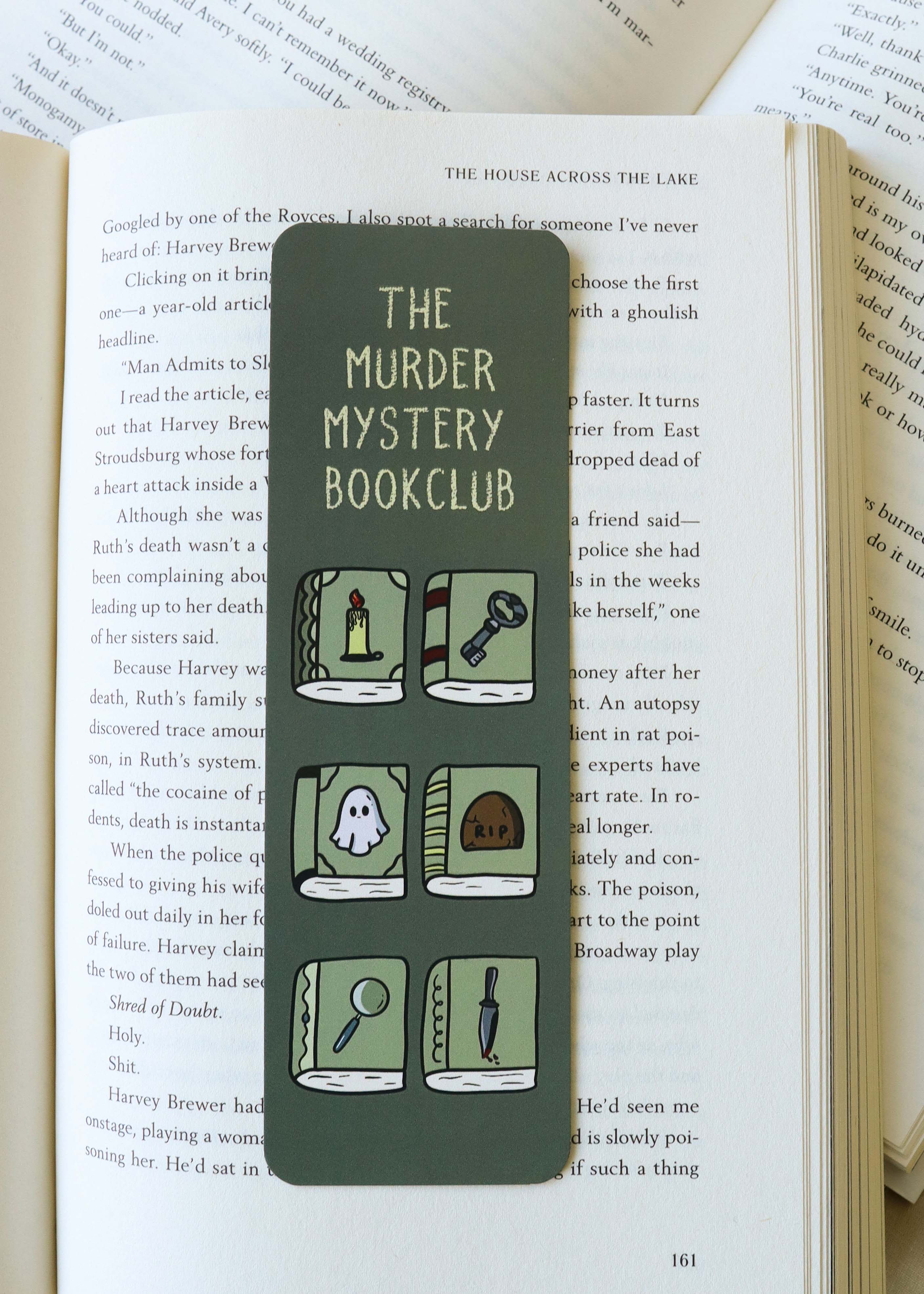 Boekenlegger 'murder mystery bookclub'