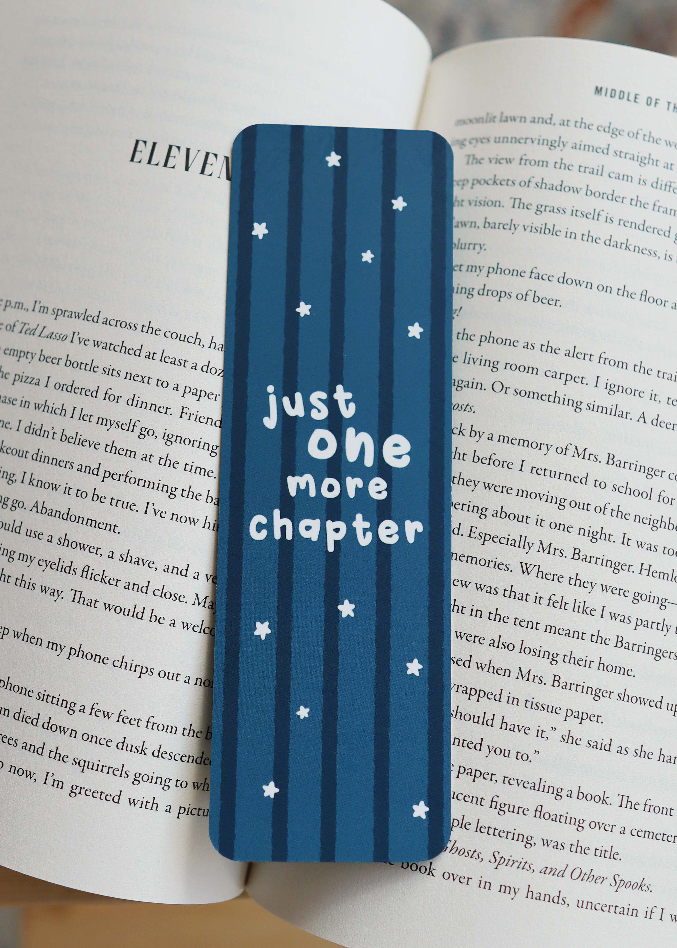 Boekenlegger 'just one more chapter' navy