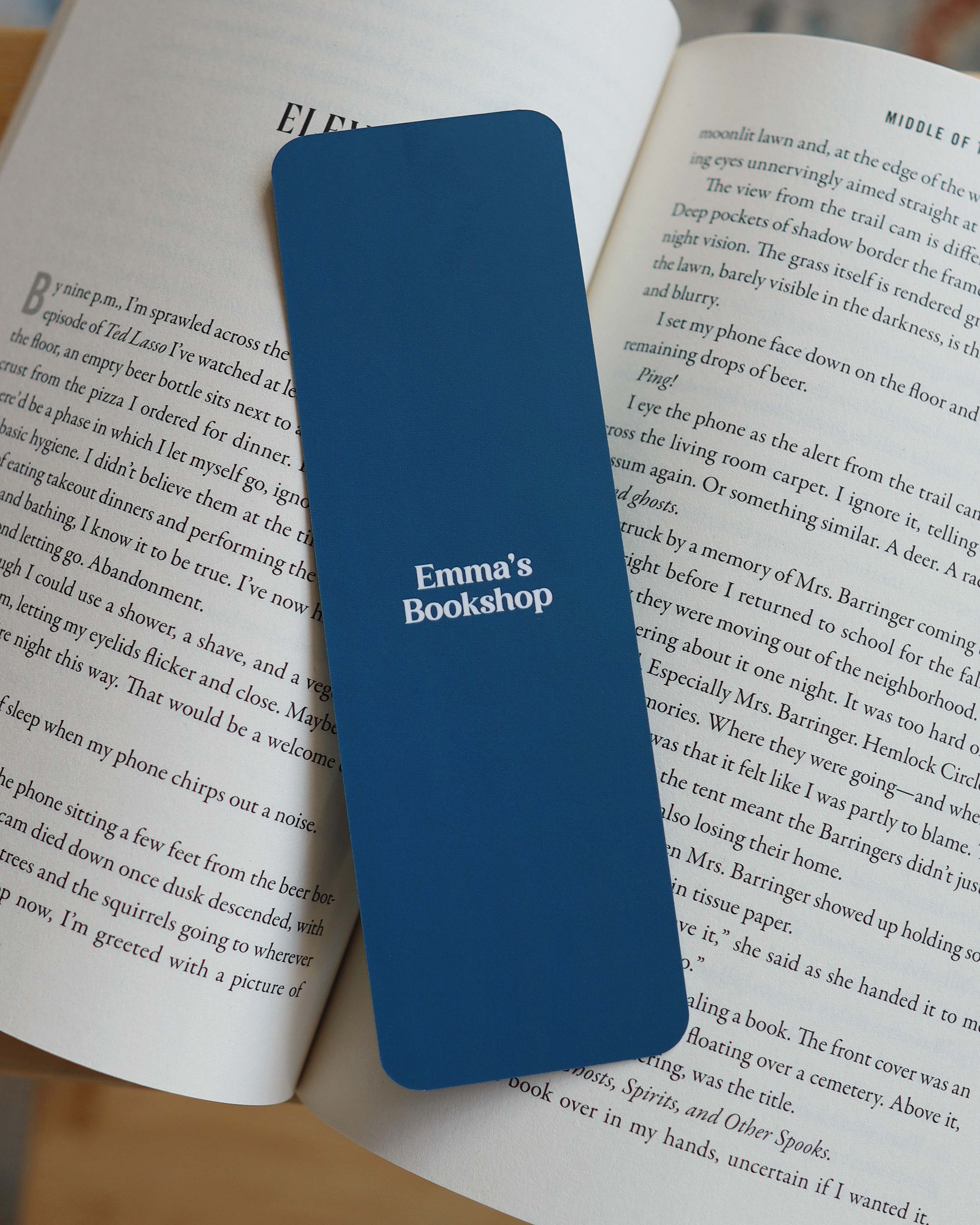 Boekenlegger 'just one more chapter' navy