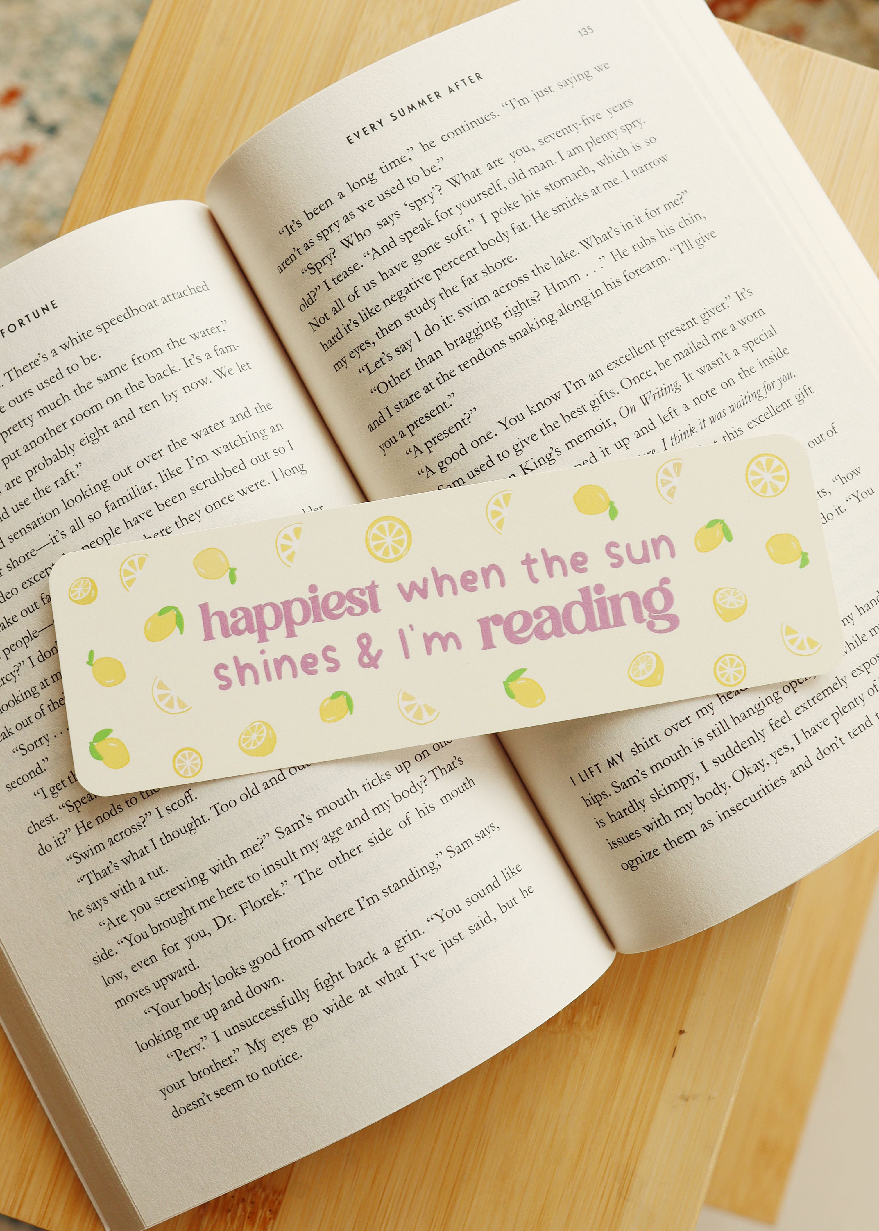 Boekenlegger 'lemon chapters'