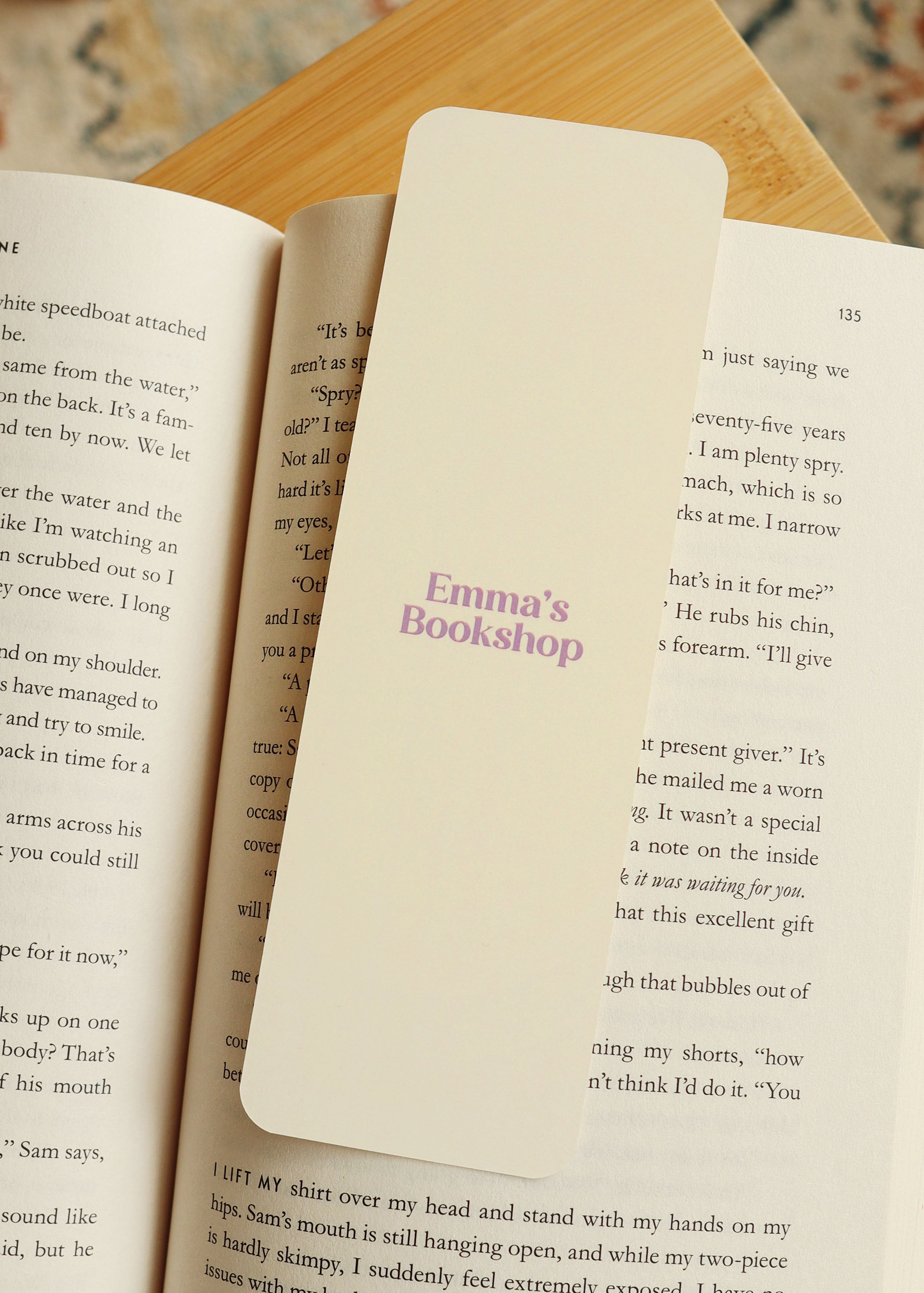 Boekenlegger 'lemon chapters'