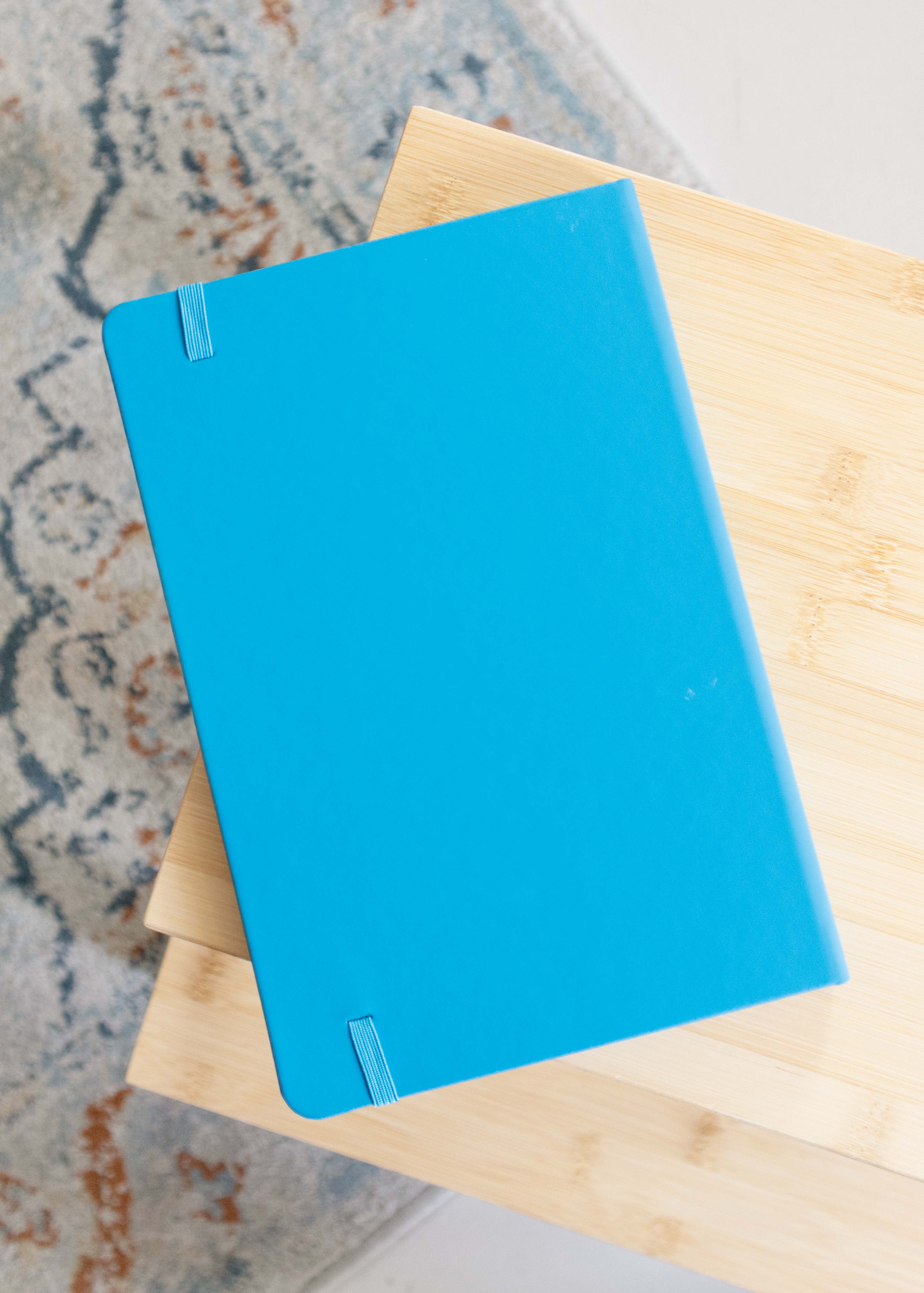 Notitieboekje 'book lovers club' blue