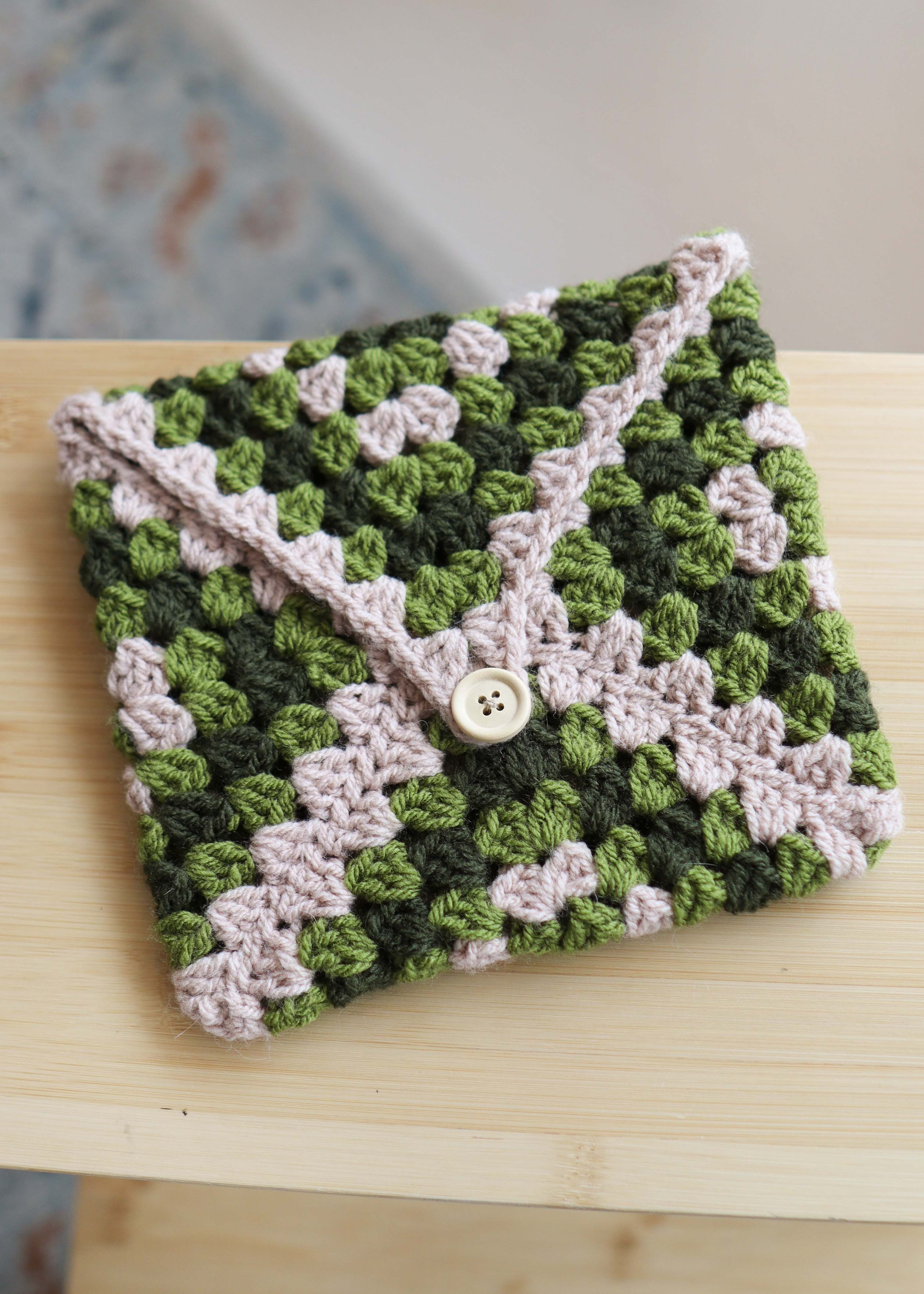 E-reader sleeve 'green'