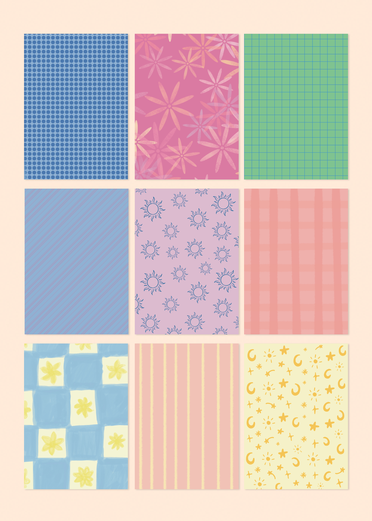 Journal paper pack • summer season