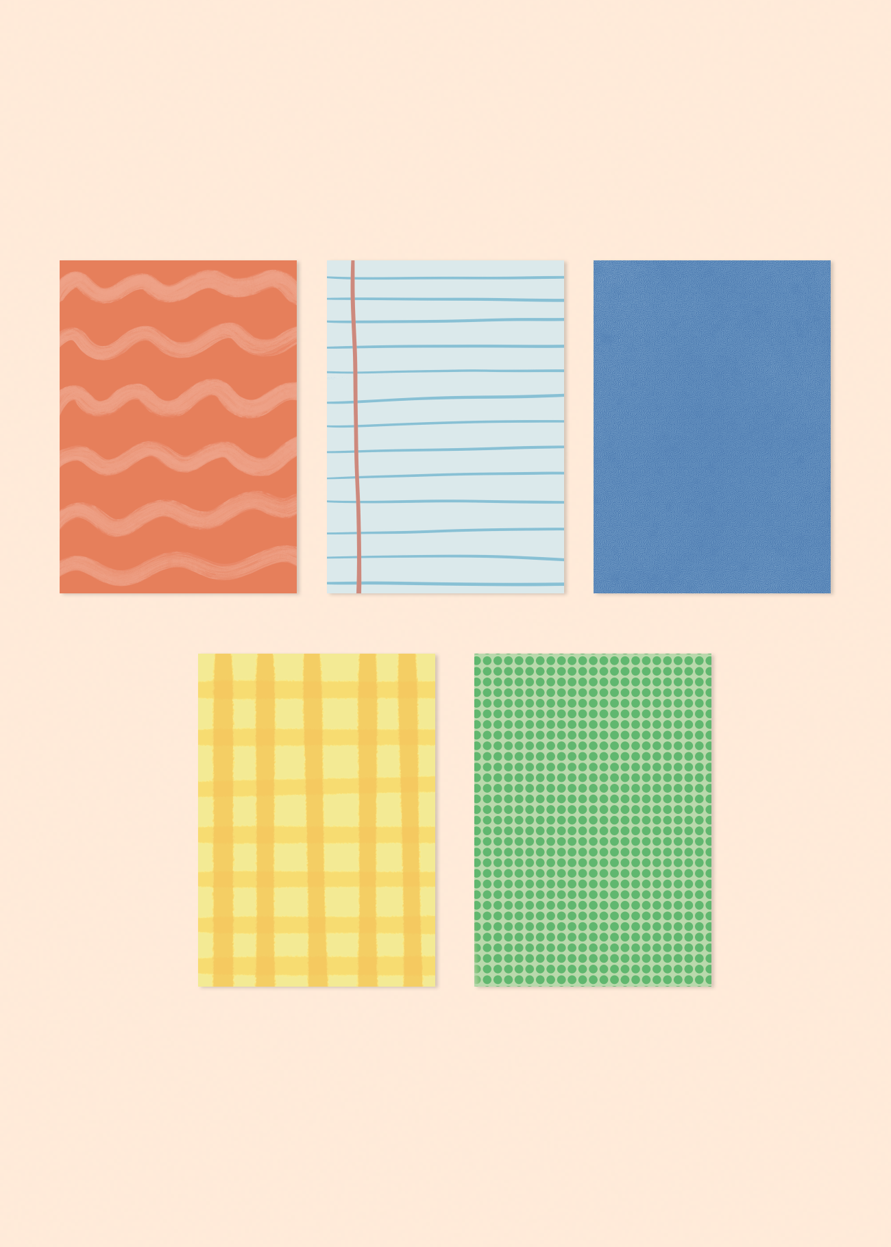 Journal paper pack • summer season
