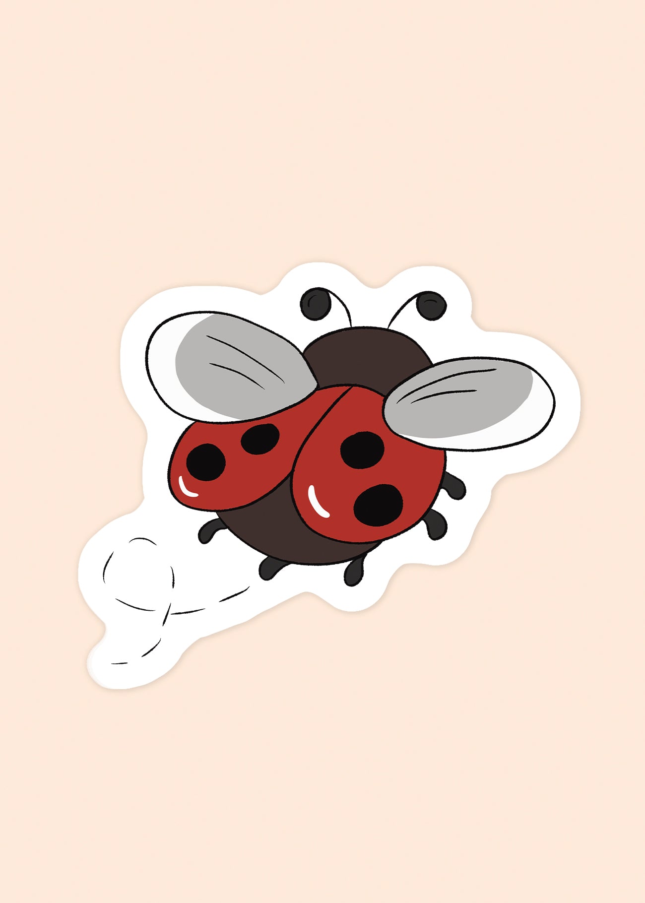 Sticker 'ladybug'