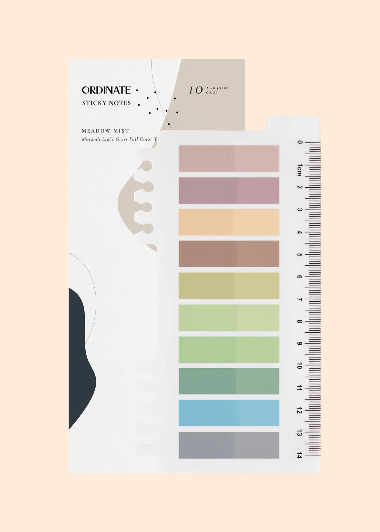 Sticky booktabs meadow mist