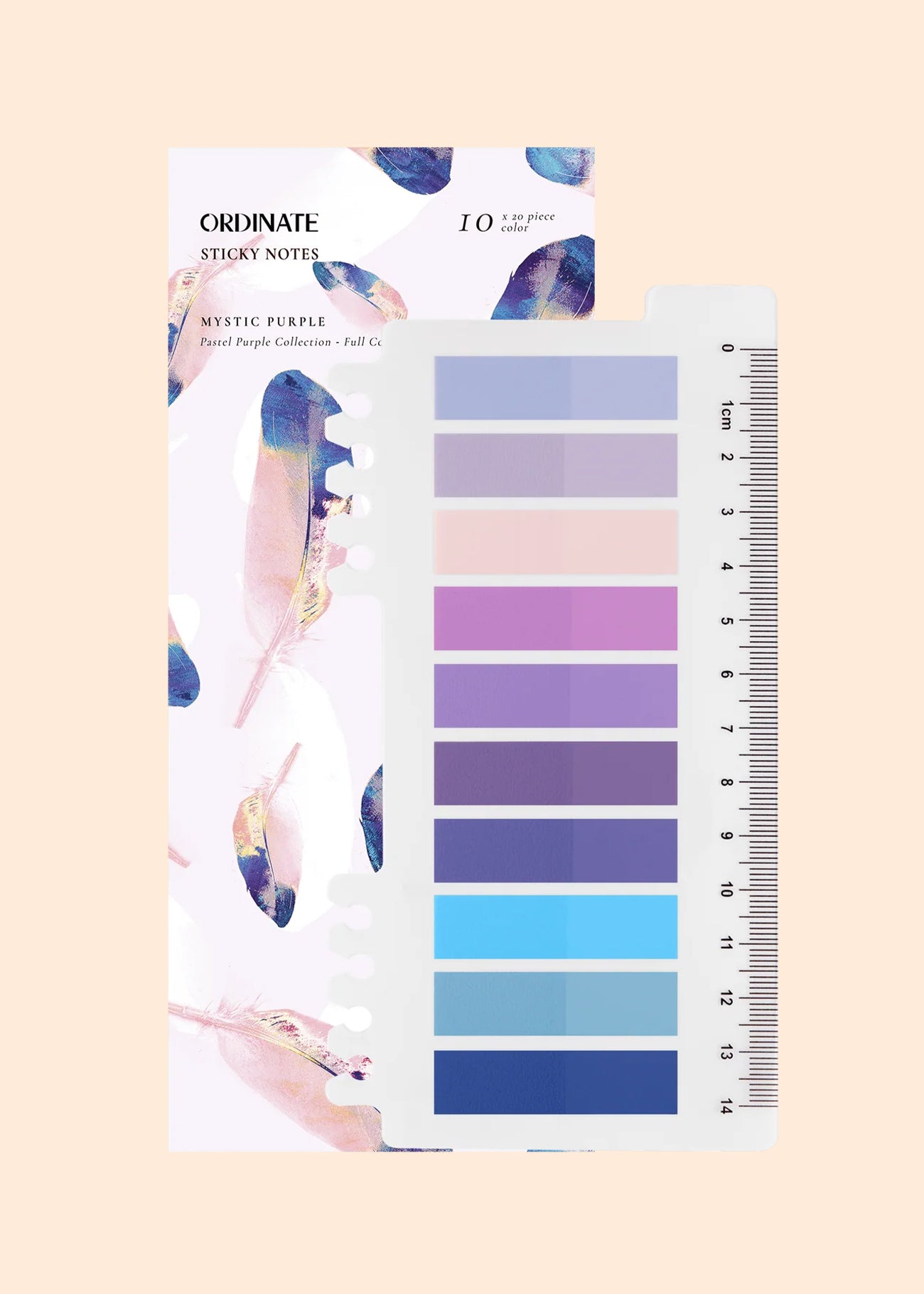 Sticky booktabs mystic purple