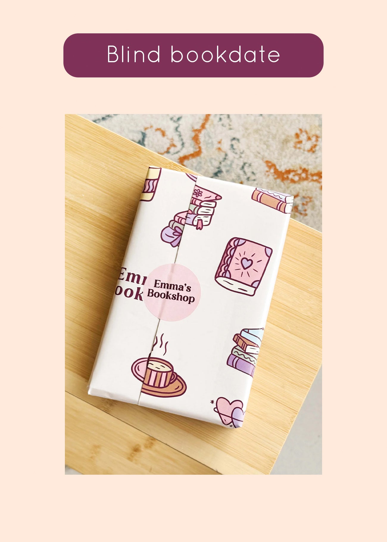 Blind bookdate • Engels