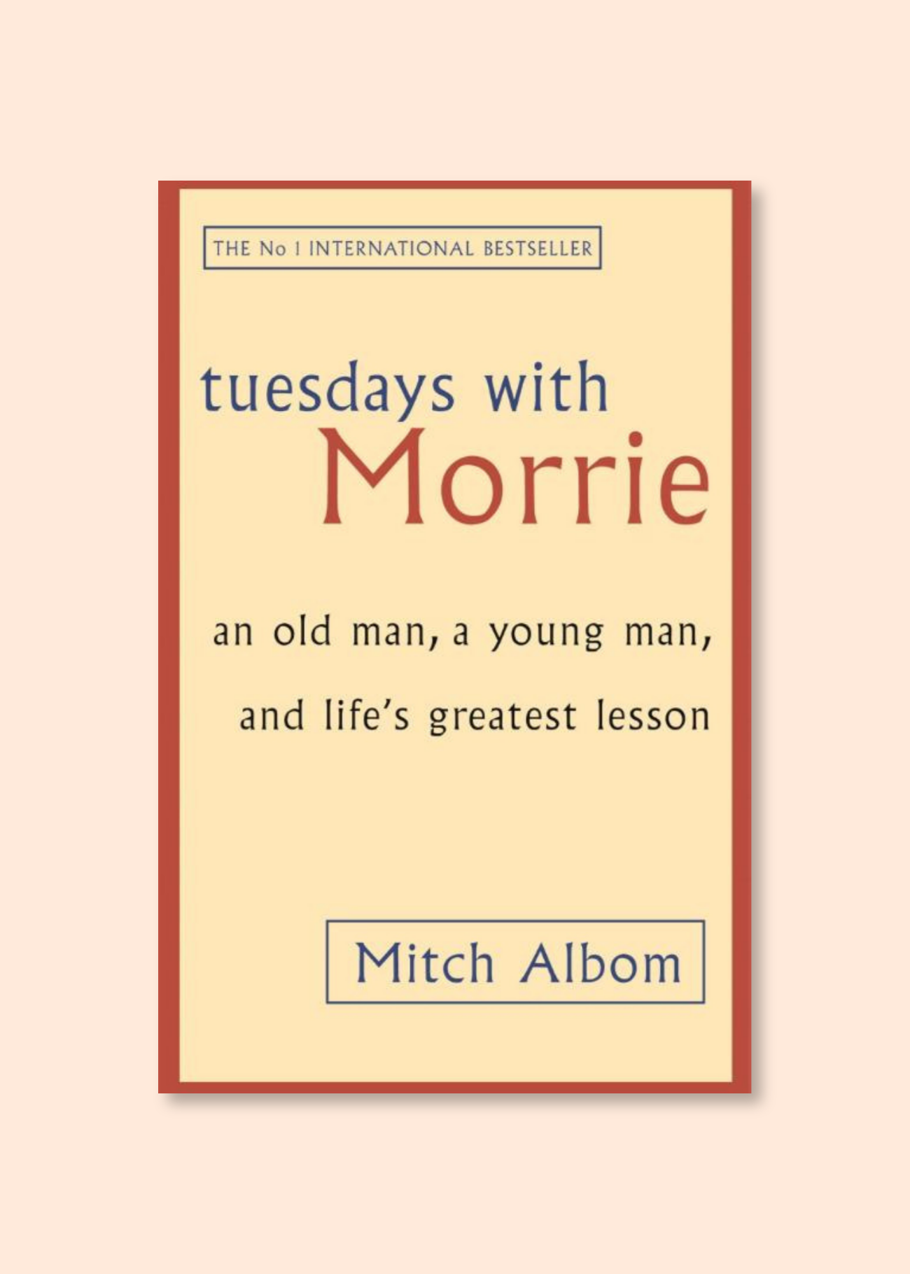 Tuesdays With Morrie