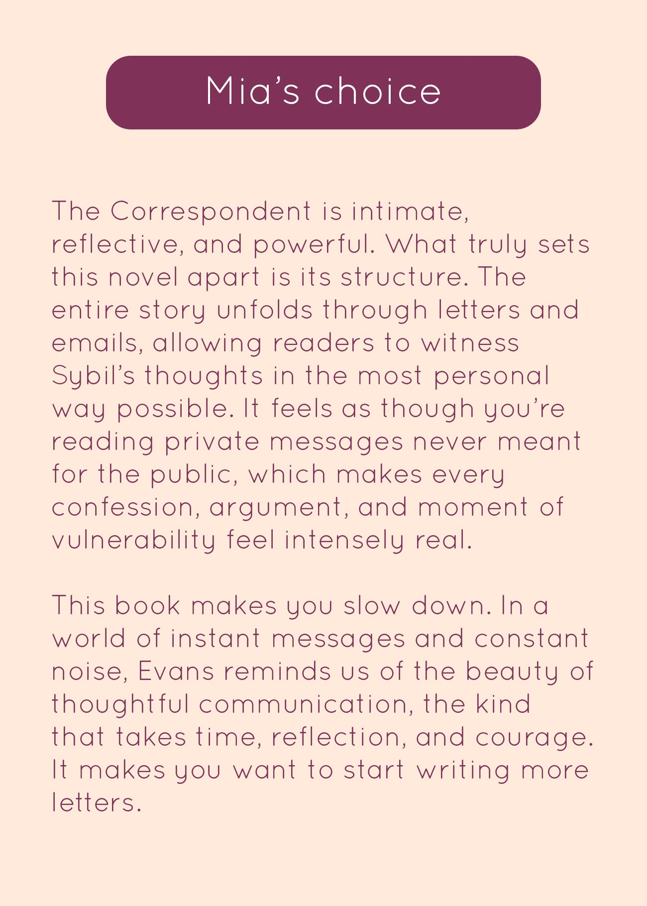 The Correspondent