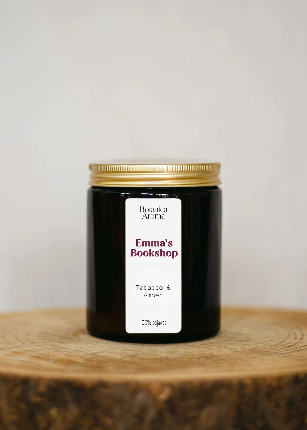 Geurkaars 'Tabacco & Amber'