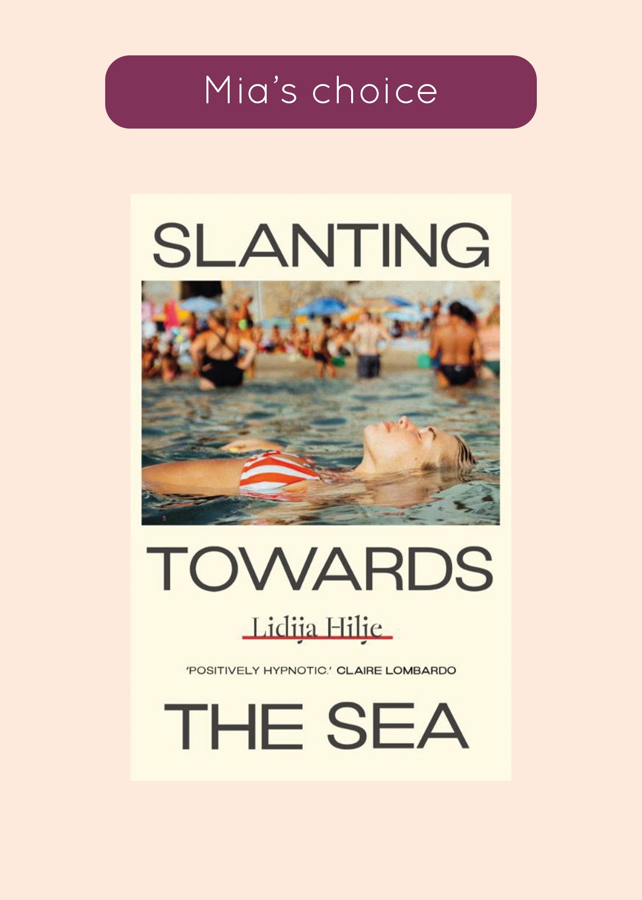 Slanting Towards the Sea