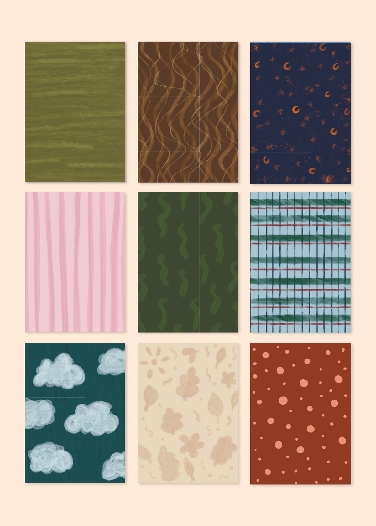 Journal paper pack • rainy days