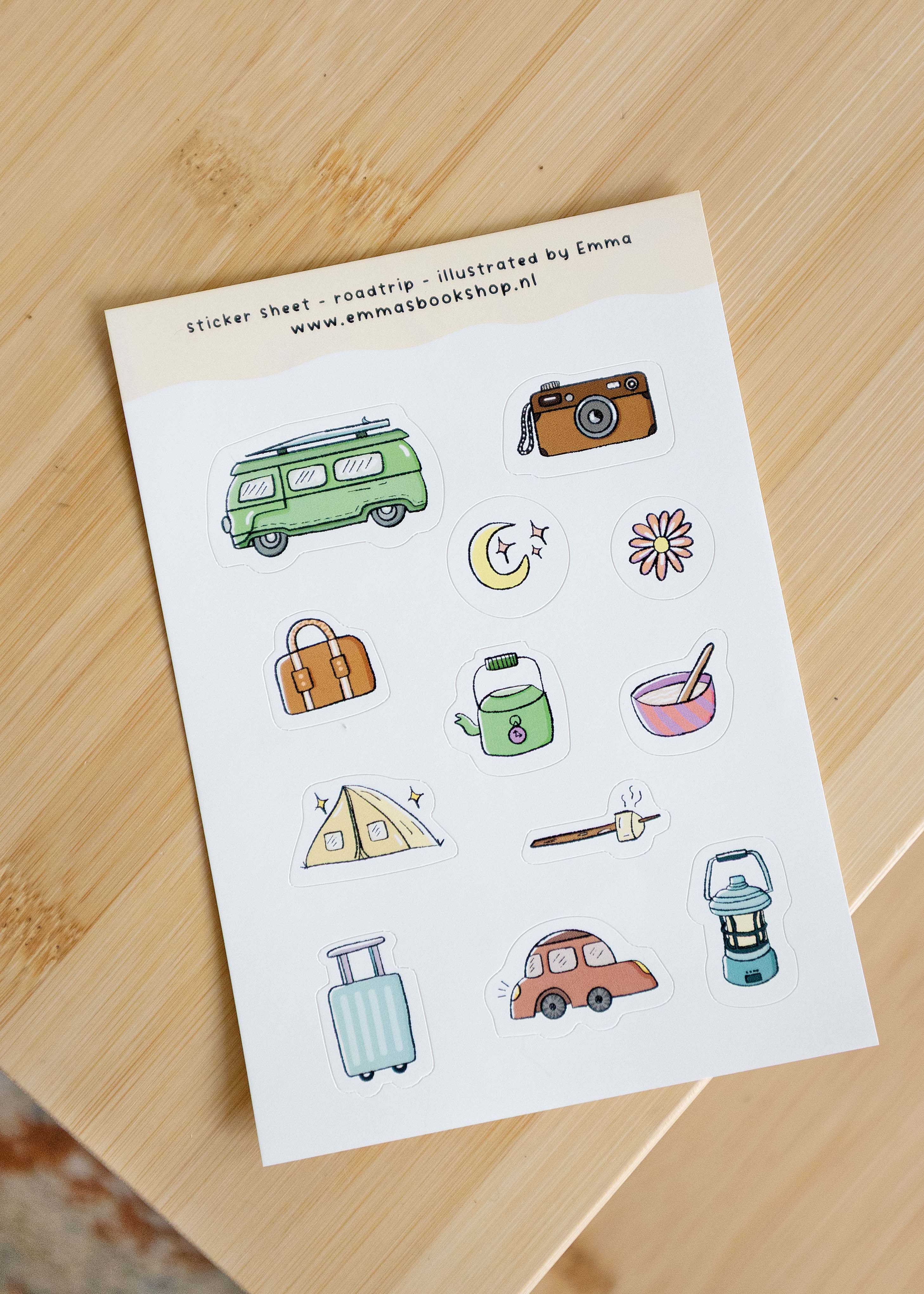 Stickers 'roadtrip'