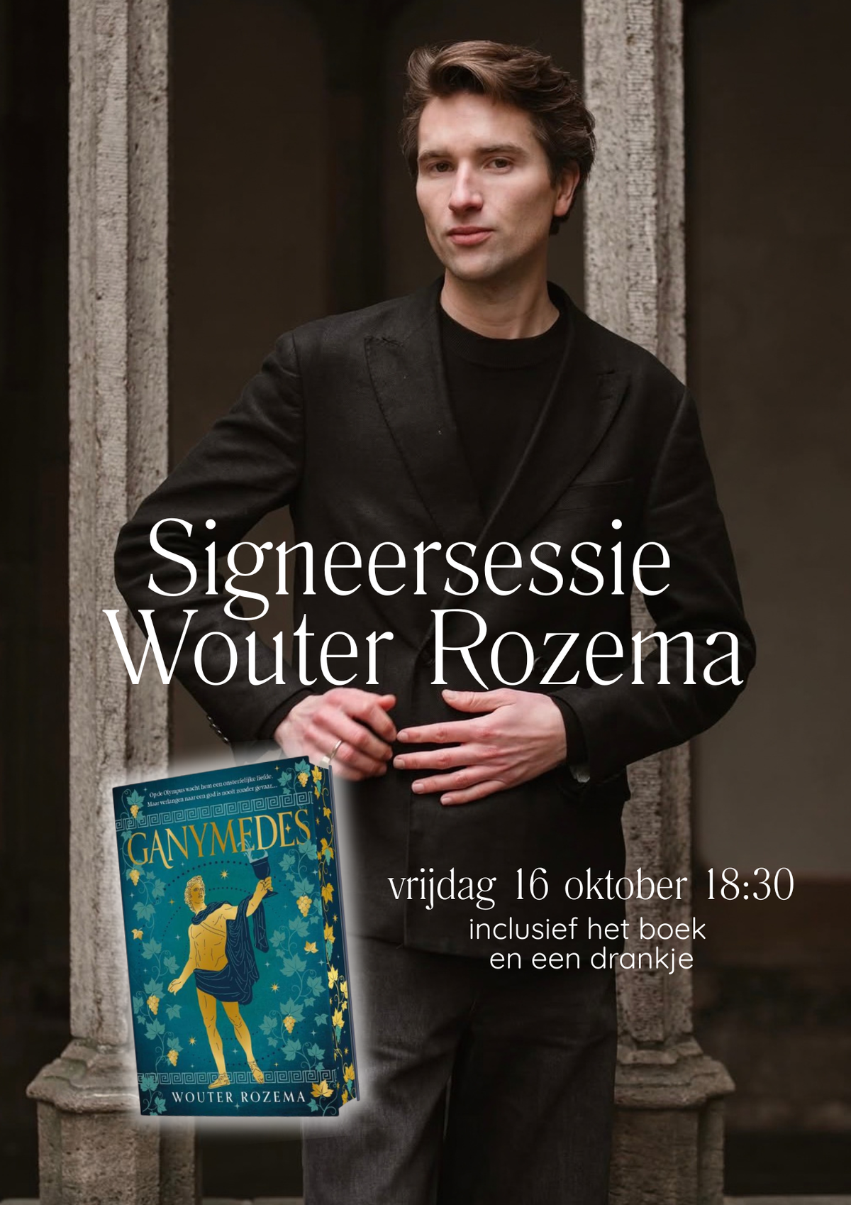Signeersessie Wouter Rozema - Ganymedes