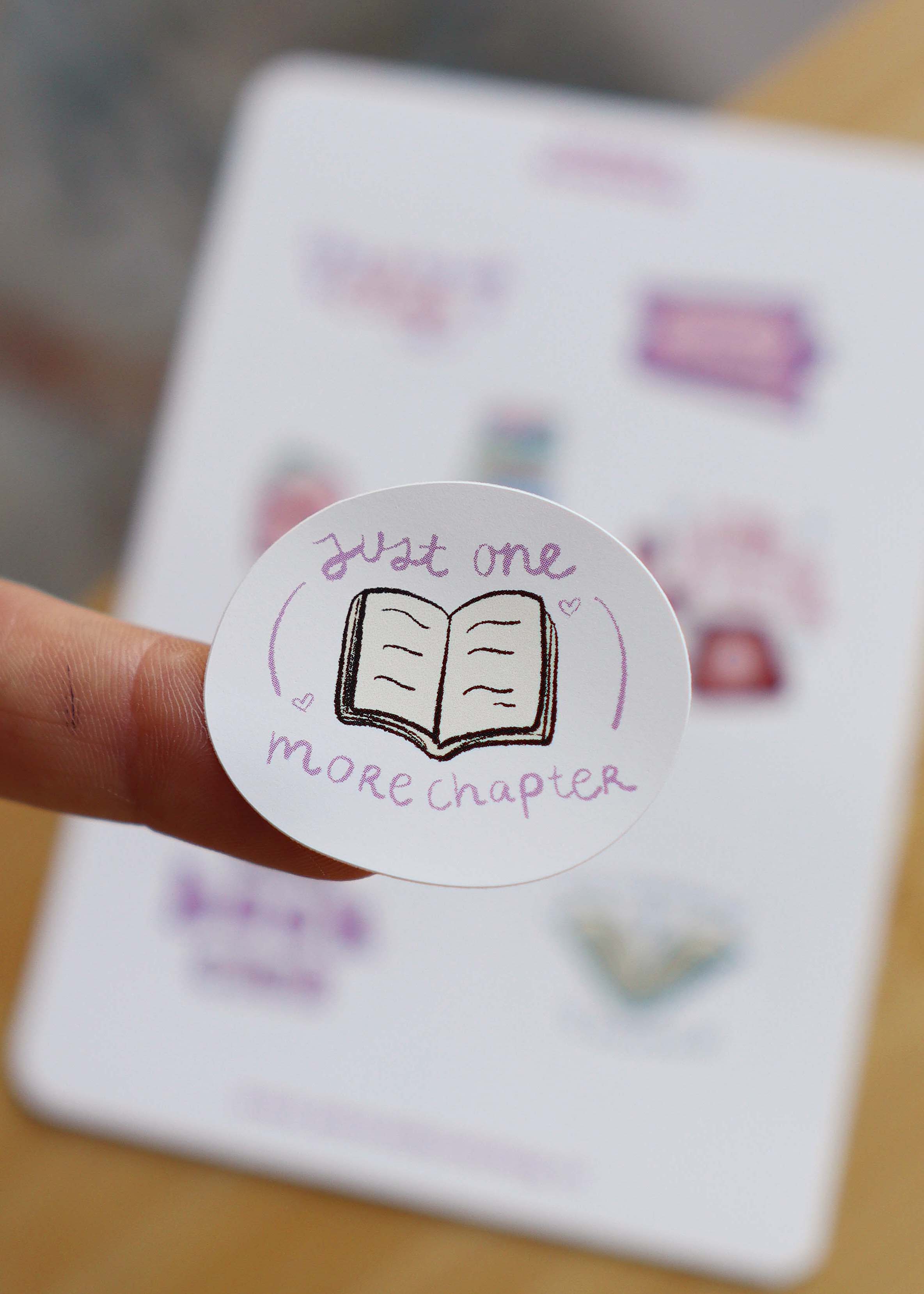 Stickers 'bookclub'