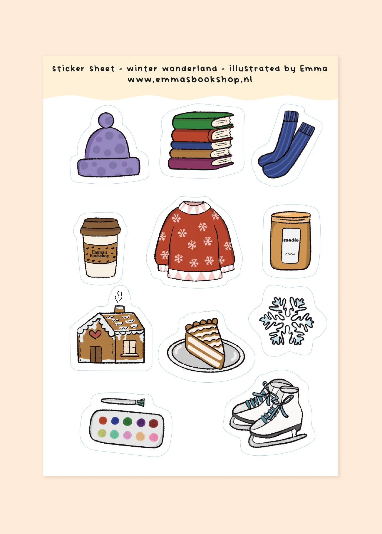 Stickers 'winter wonderland'