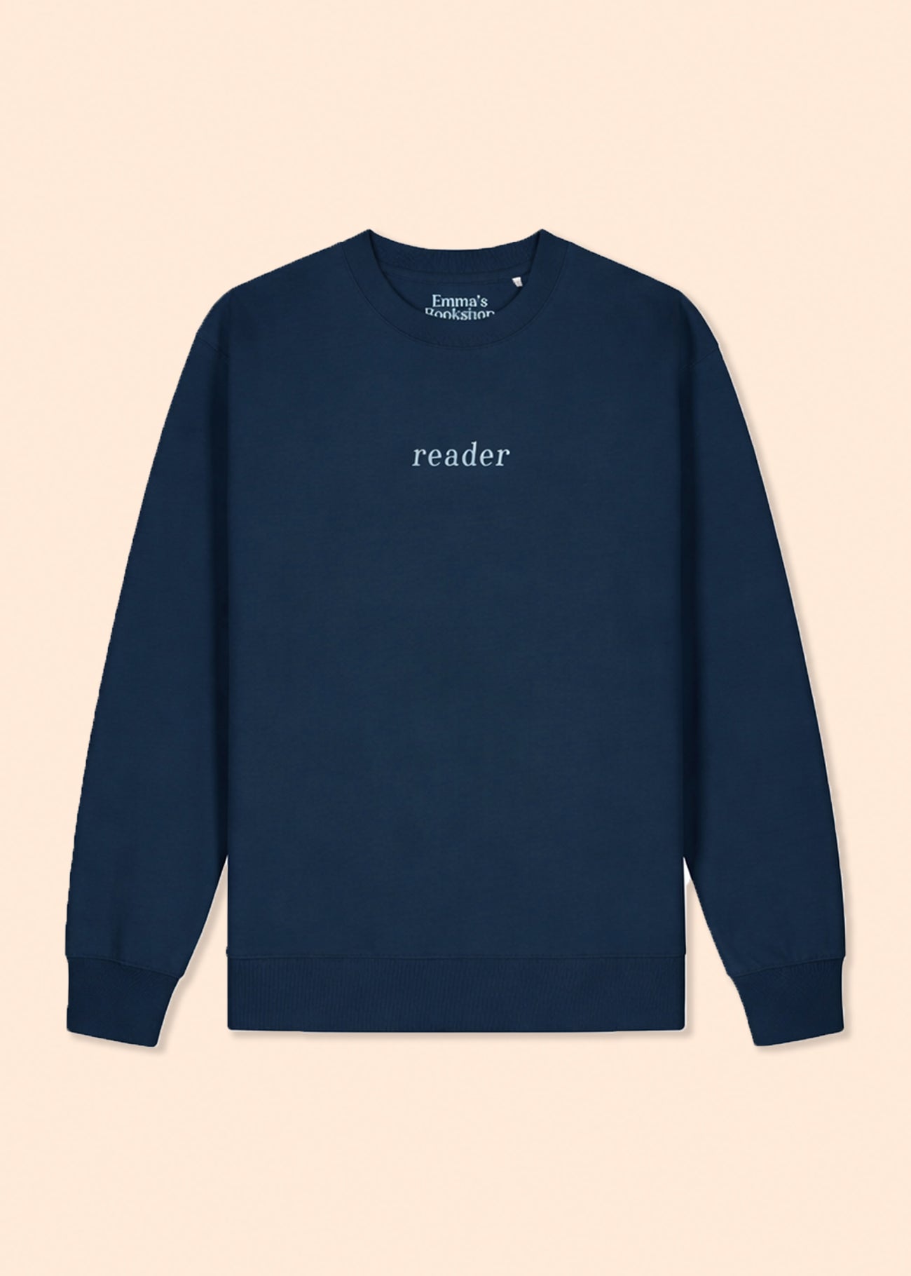Sweater 'reader' navy