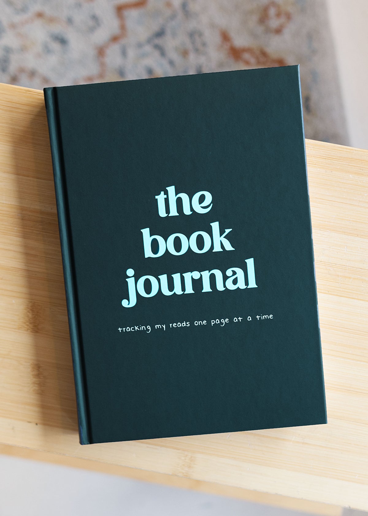 'The Book Journal' invulboekje petrol blue